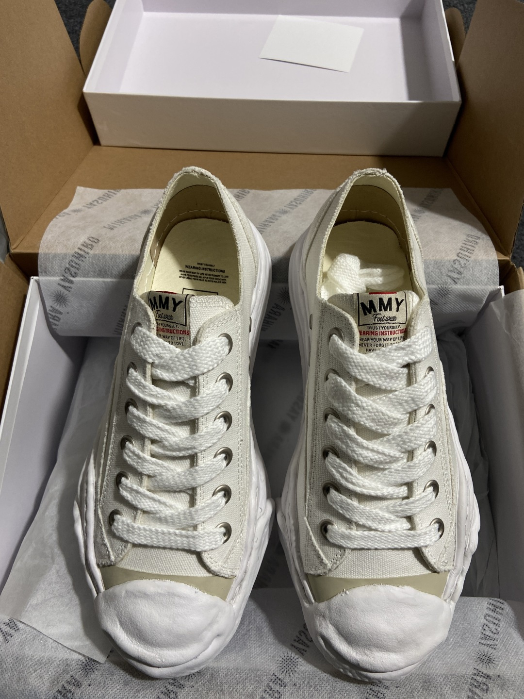 M版三原康裕品牌MMY/Maison MIHARA YASUHIRO Original Sole Can