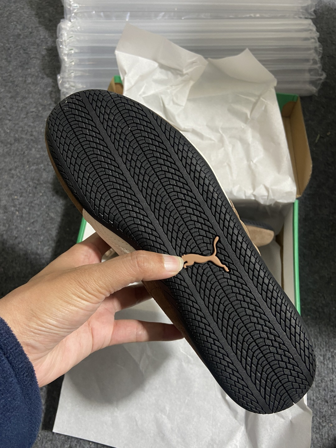 ＃纯原 PUMA Speedca OG 彪马极速赛车系列低帮德训风拼接复古百搭休闲运动赛车鞋 02口碑大