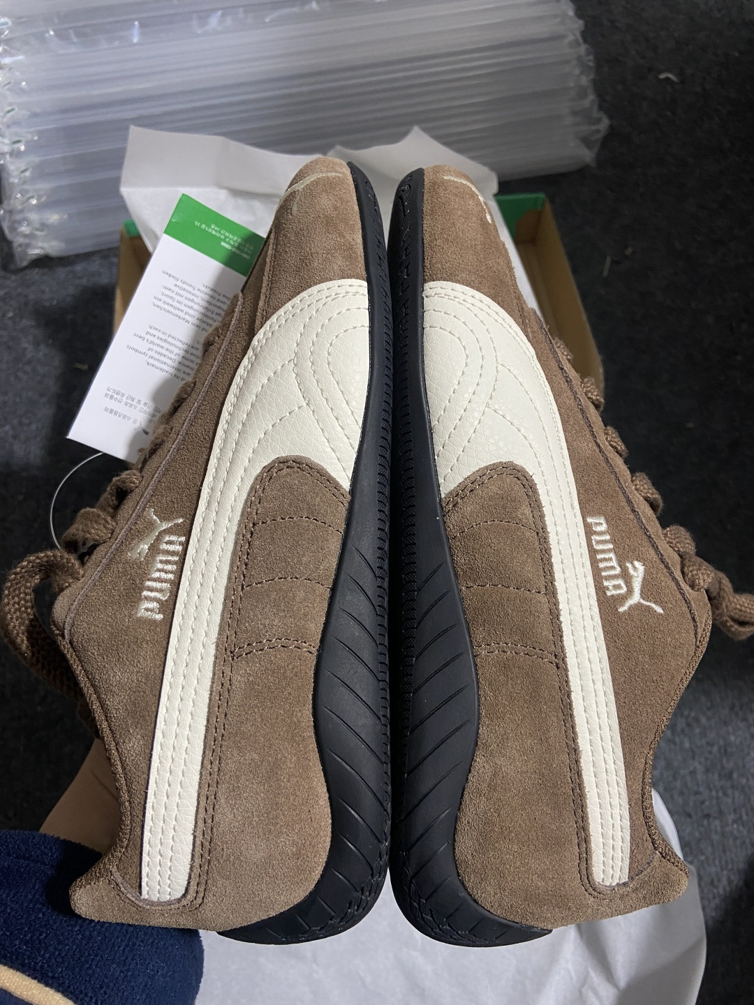 ＃纯原 PUMA Speedca OG 彪马极速赛车系列低帮德训风拼接复古百搭休闲运动赛车鞋 02口碑大