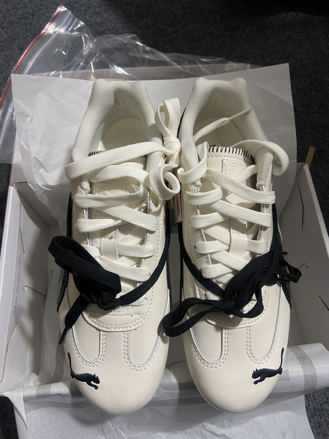 彪马Puma 尺码:36-45纯原出品-Rose x Puma Speedcat 白黑-01 YZ040