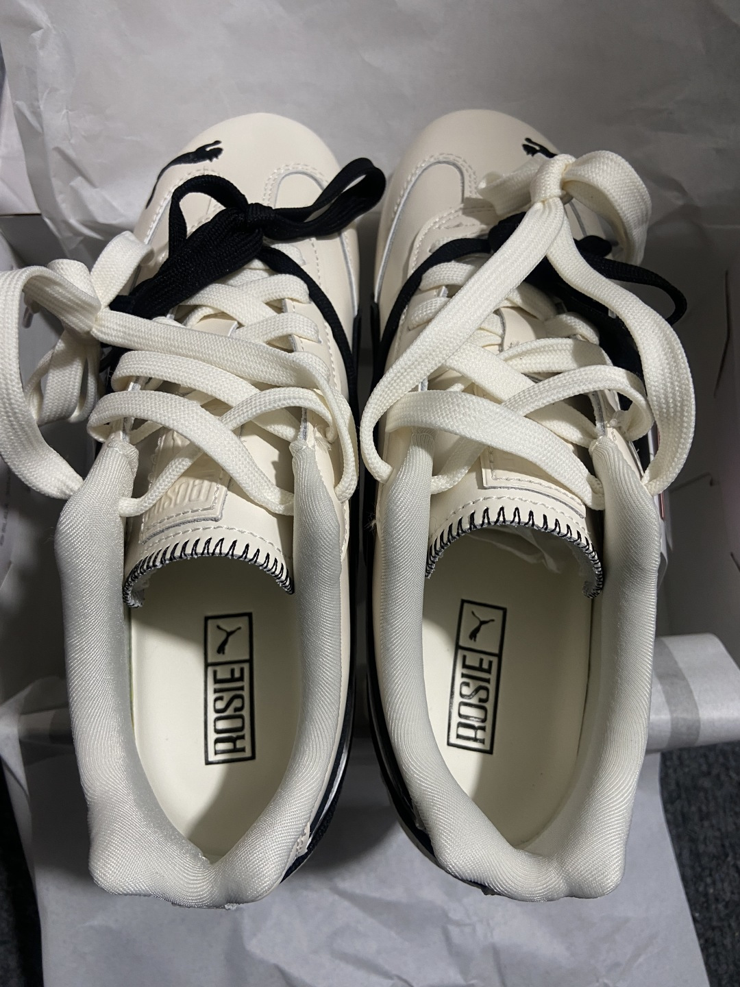 彪马Puma 尺码:36-45纯原出品-Rose x Puma Speedcat 白黑-01 YZ040