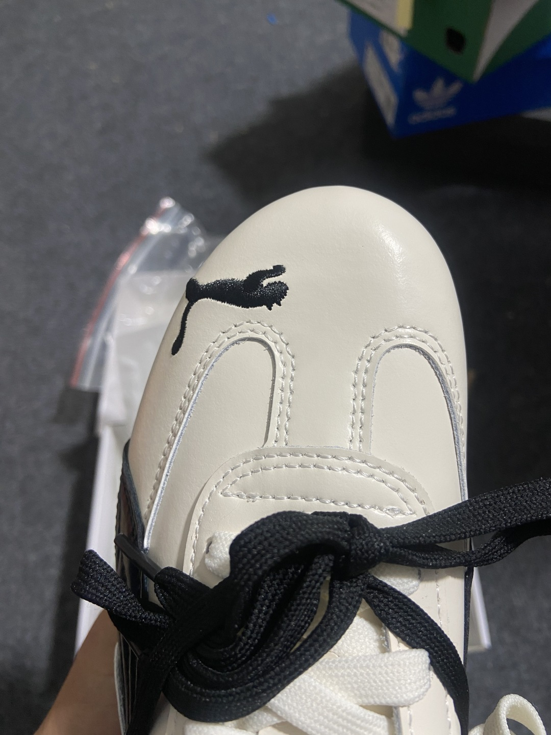 彪马Puma 尺码:36-45纯原出品-Rose x Puma Speedcat 白黑-01 YZ040