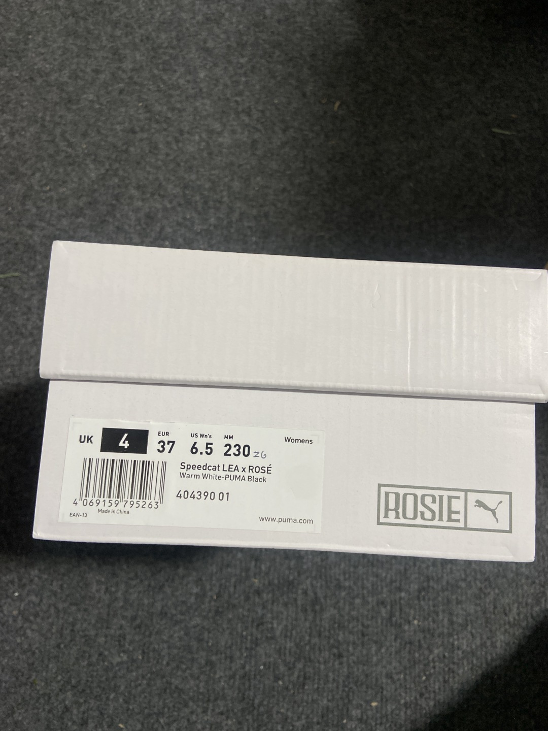 彪马Puma 尺码:36-45纯原出品-Rose x Puma Speedcat 白黑-01 YZ040