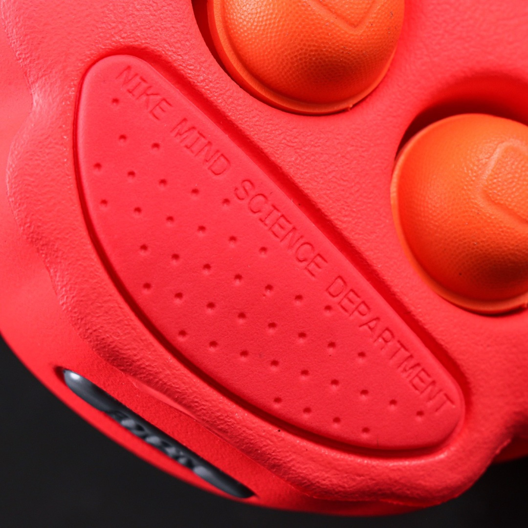 Nike Mind 001 黑科技足底按摩舒适柔软包头拖鞋 红色S2纯原生产线出品该系列首作 Mind 