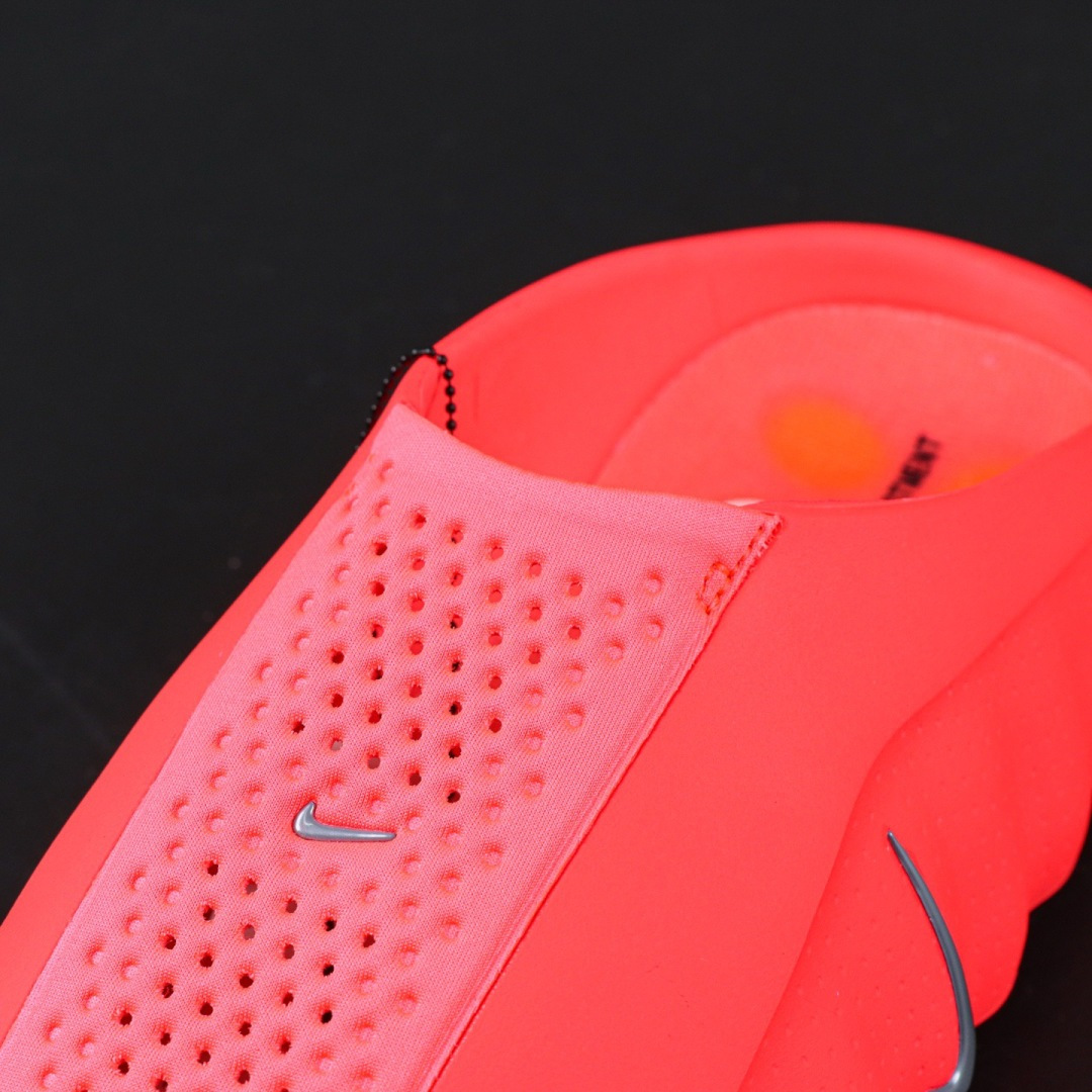 Nike Mind 001 黑科技足底按摩舒适柔软包头拖鞋 红色S2纯原生产线出品该系列首作 Mind 