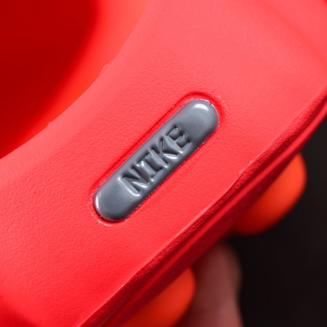 Nike Mind 001 黑科技足底按摩舒适柔软包头拖鞋 红色S2纯原生产线出品该系列首作 Mind 