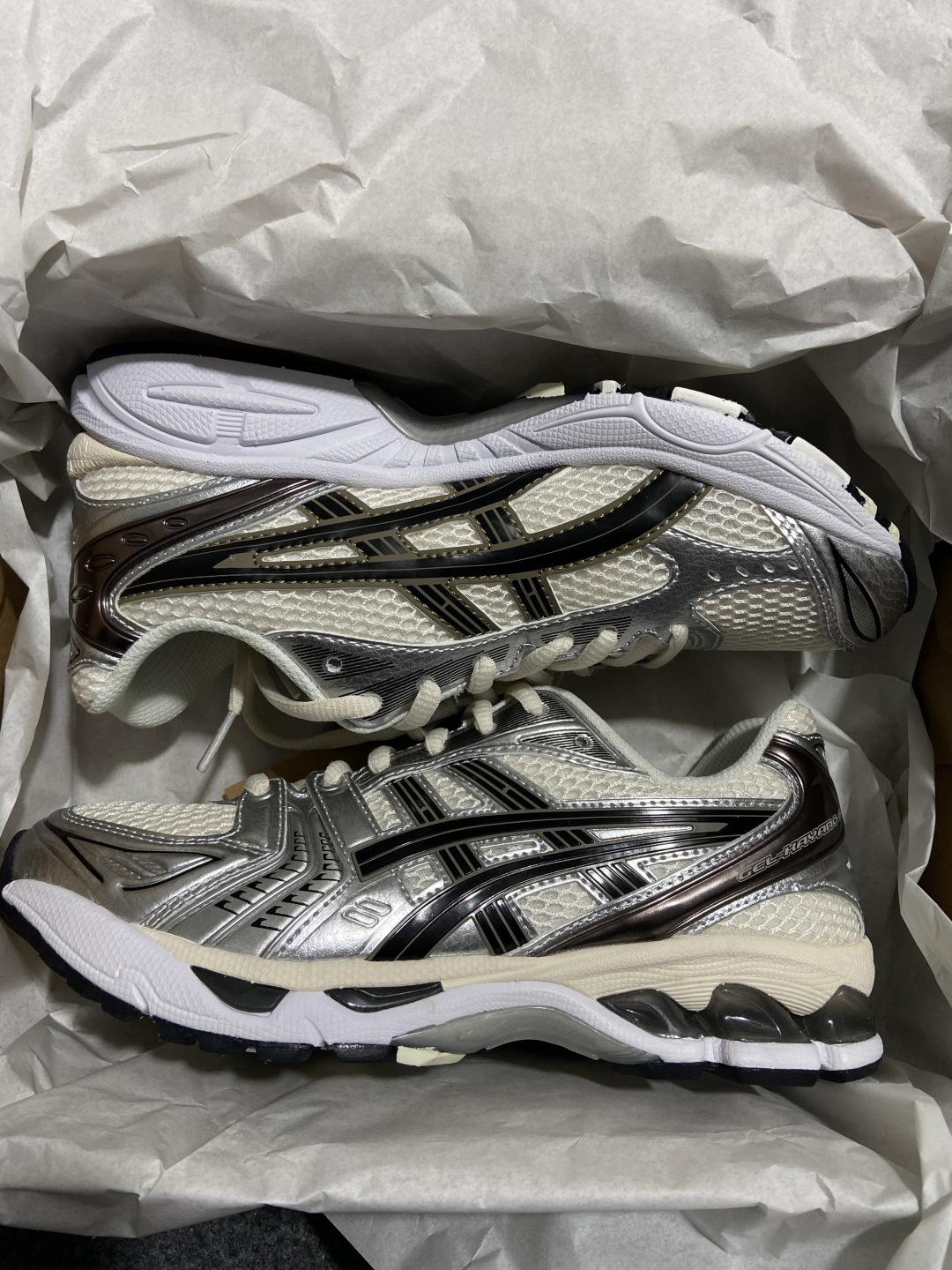 Asics 尺码:36-47纯原版出品-ASICS Gel-Kayano 14 Cream Black 
