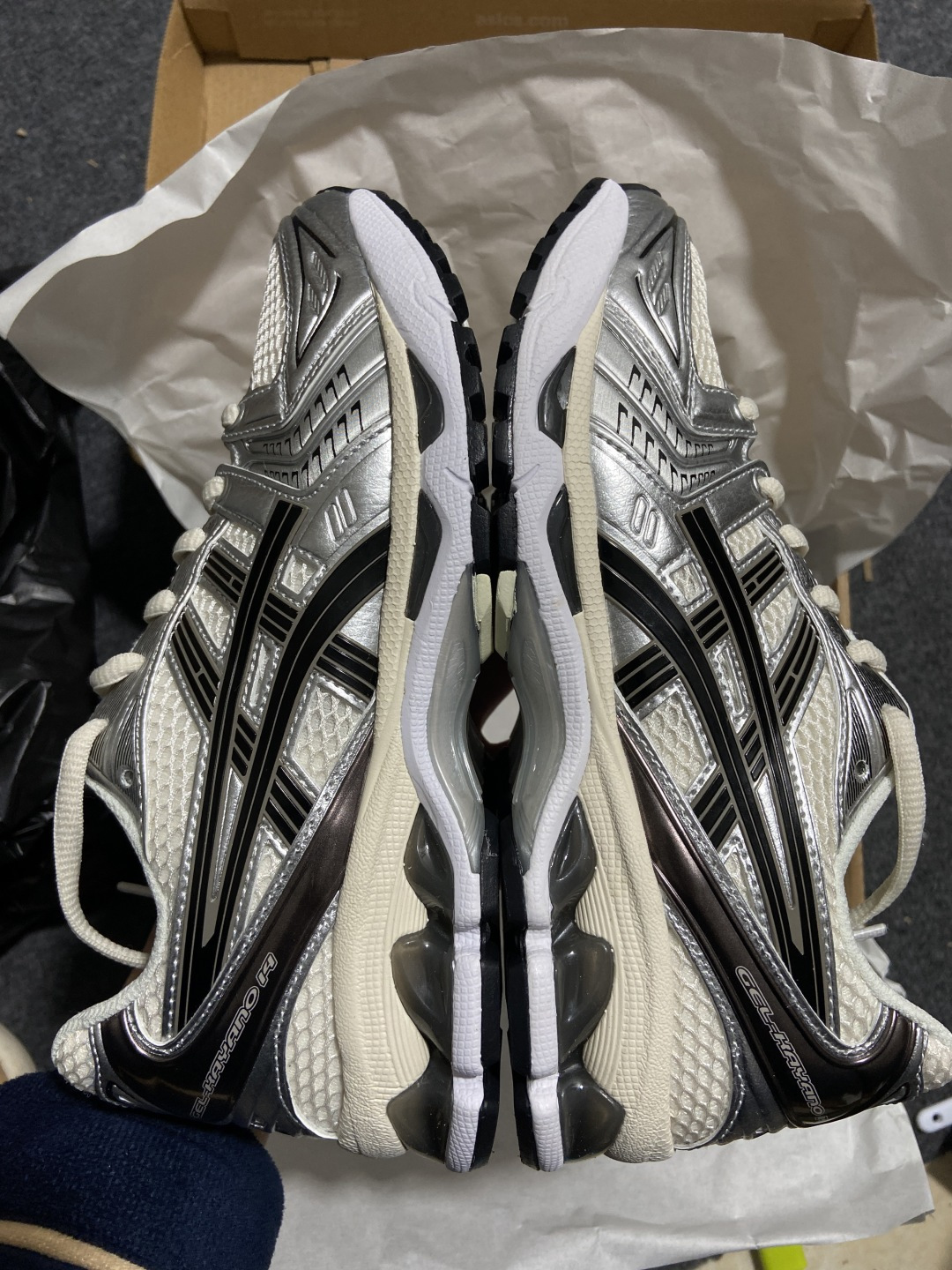 Asics 尺码:36-47纯原版出品-ASICS Gel-Kayano 14 Cream Black 