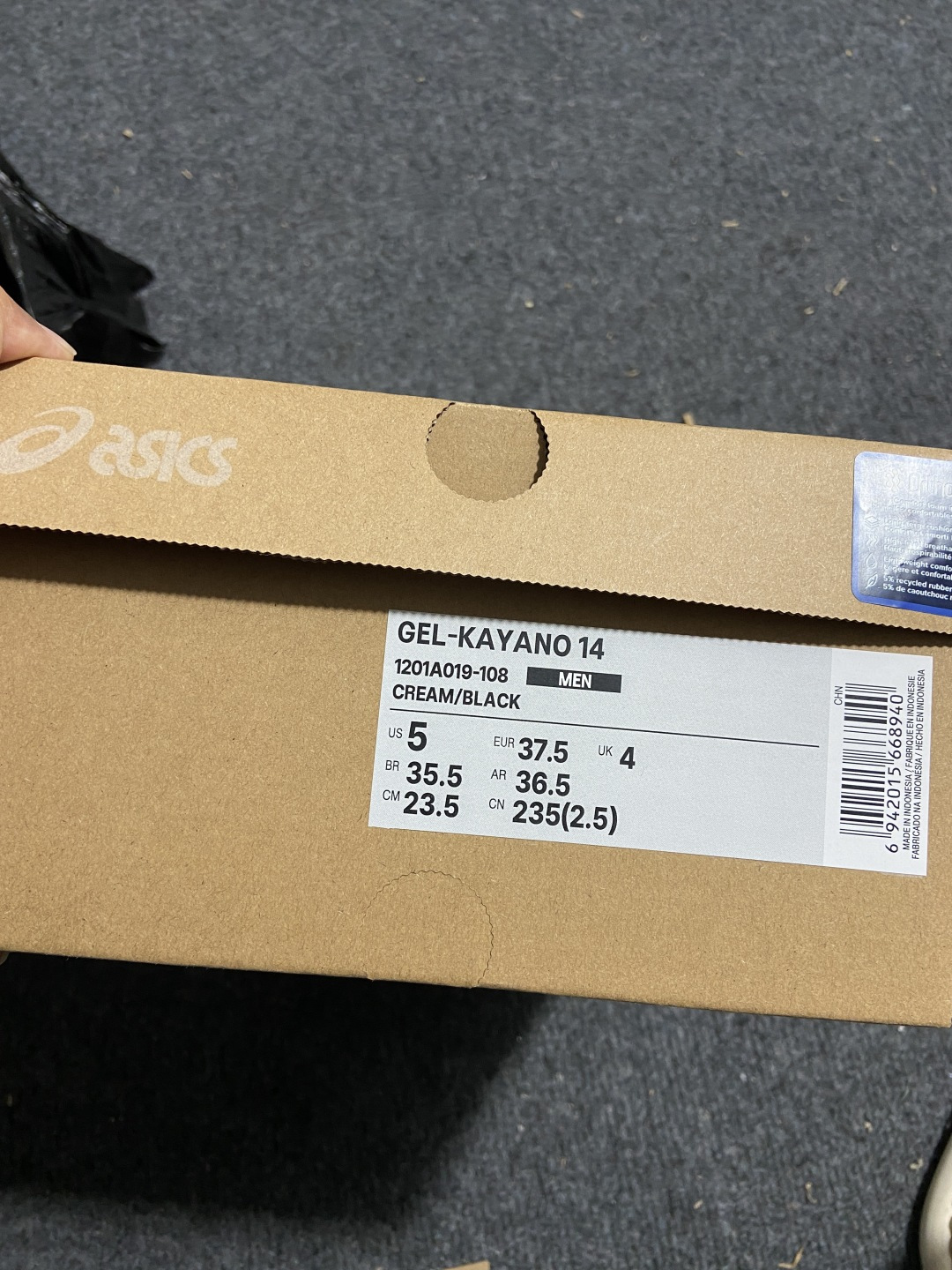Asics 尺码:36-47纯原版出品-ASICS Gel-Kayano 14 Cream Black 