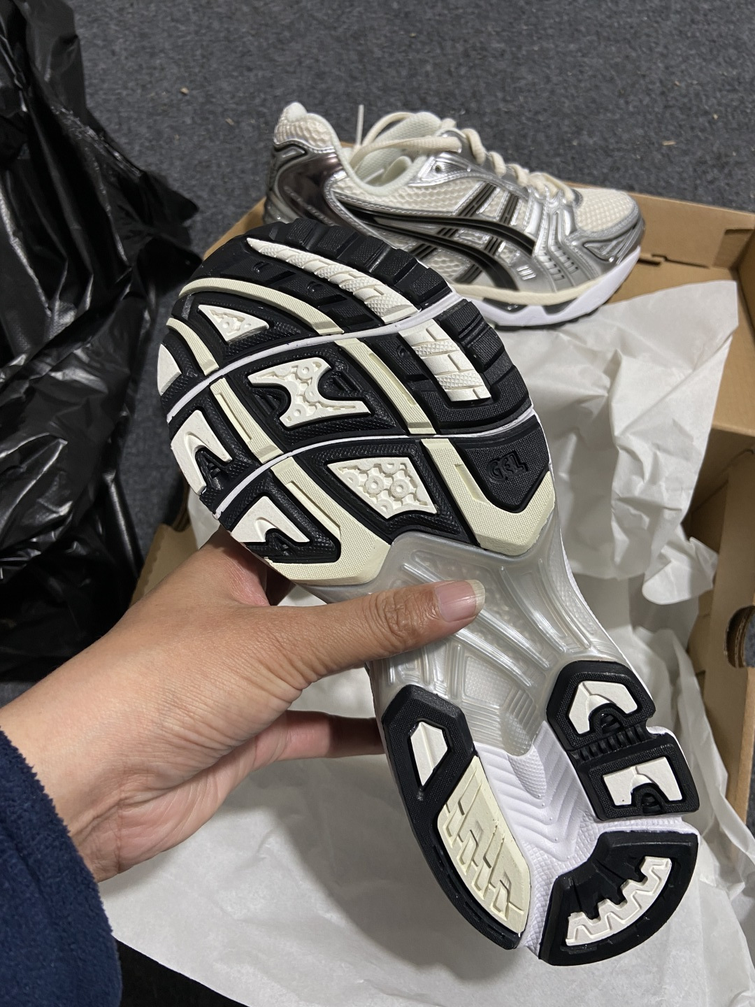 Asics 尺码:36-47纯原版出品-ASICS Gel-Kayano 14 Cream Black 