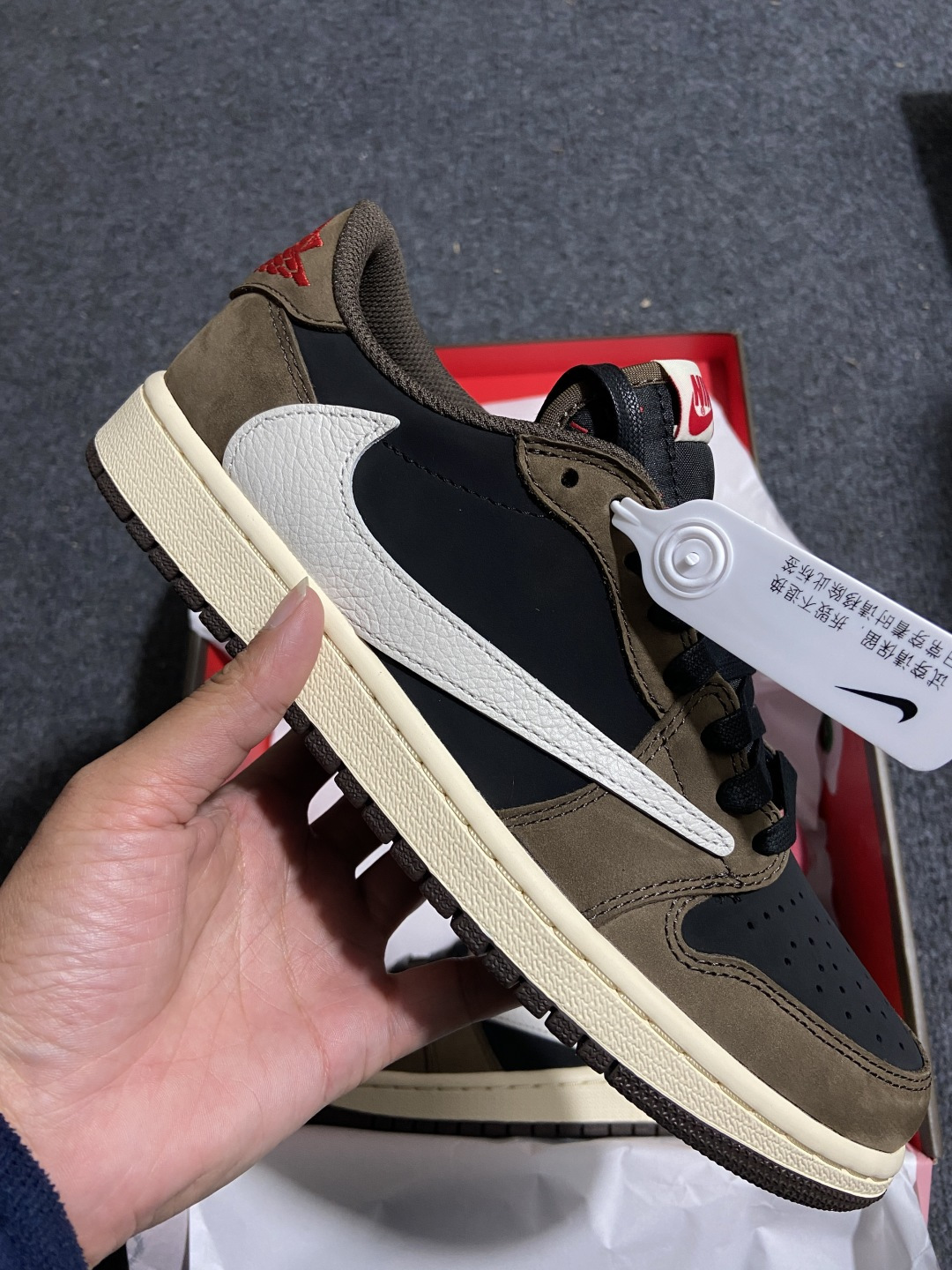 AJ1 Low 尺码:40.5-48.5纯原出品-Travis Scott x Air Jordan 1