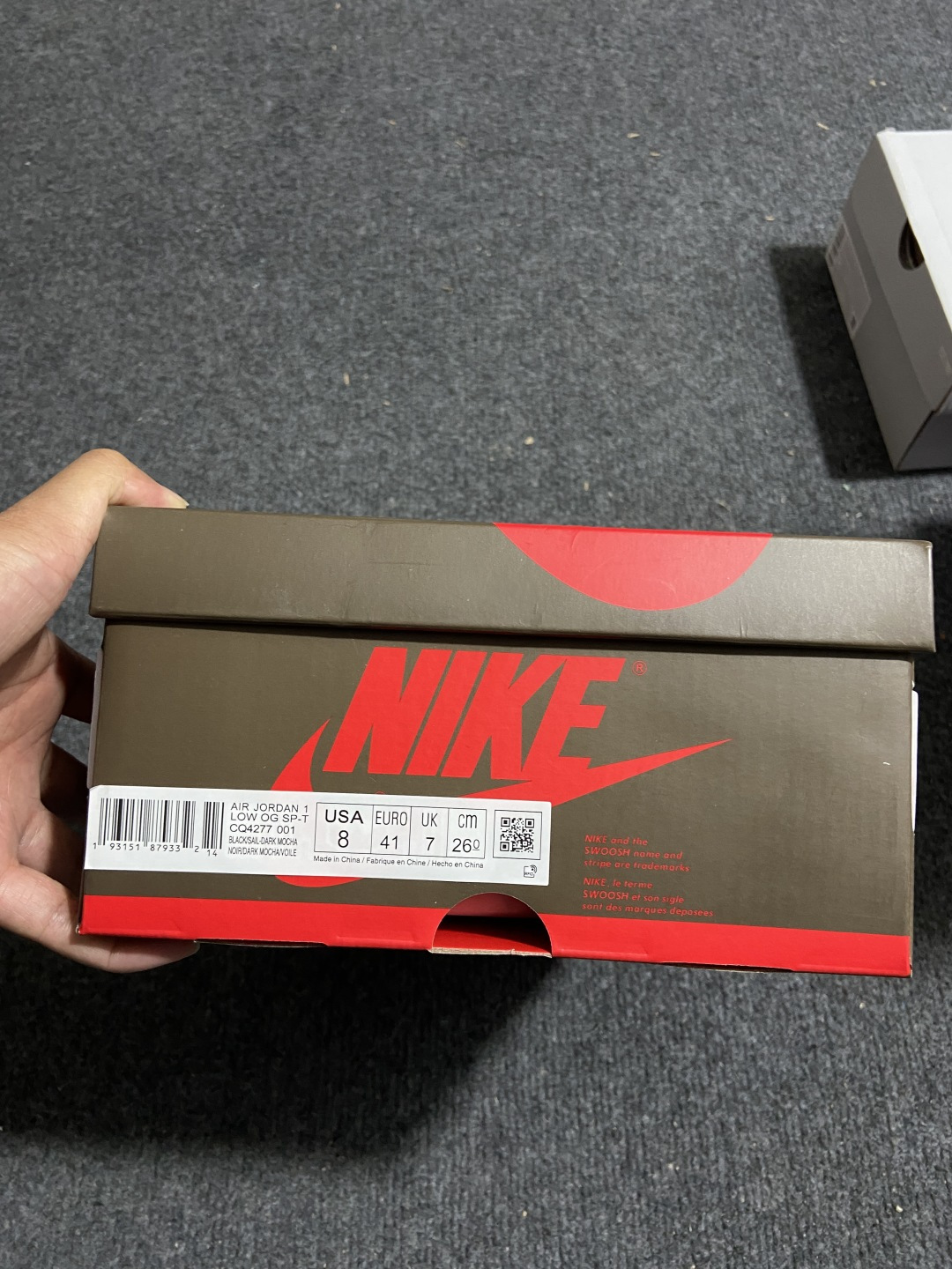 AJ1 Low 尺码:40.5-48.5纯原出品-Travis Scott x Air Jordan 1