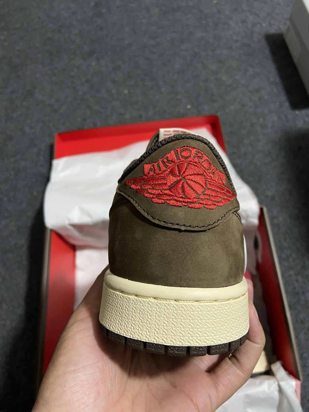 AJ1 Low 尺码:40.5-48.5纯原出品-Travis Scott x Air Jordan 1