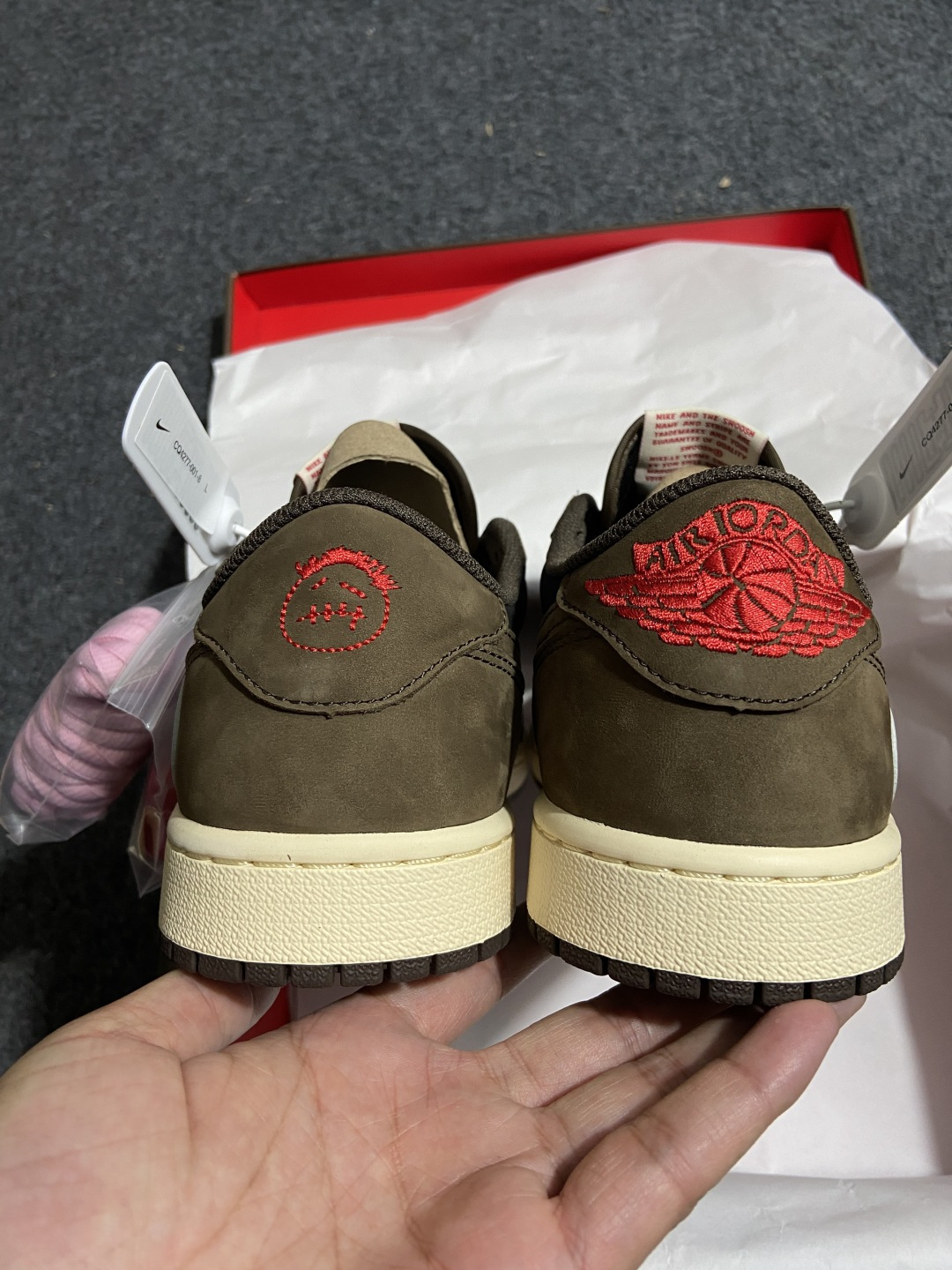 AJ1 Low 尺码:40.5-48.5纯原出品-Travis Scott x Air Jordan 1