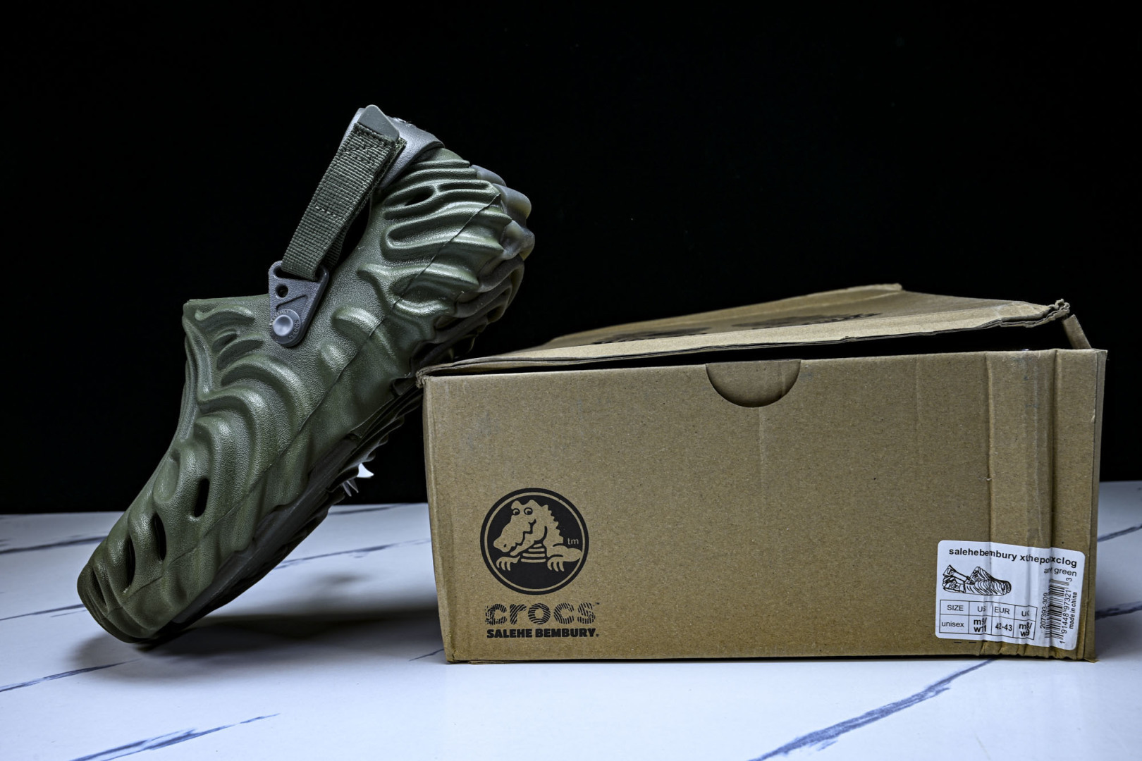 Crocs 尺码:36-46纯原版出品-纯原礼盒版-卡洛驰 Salehe Bembury X crocs
