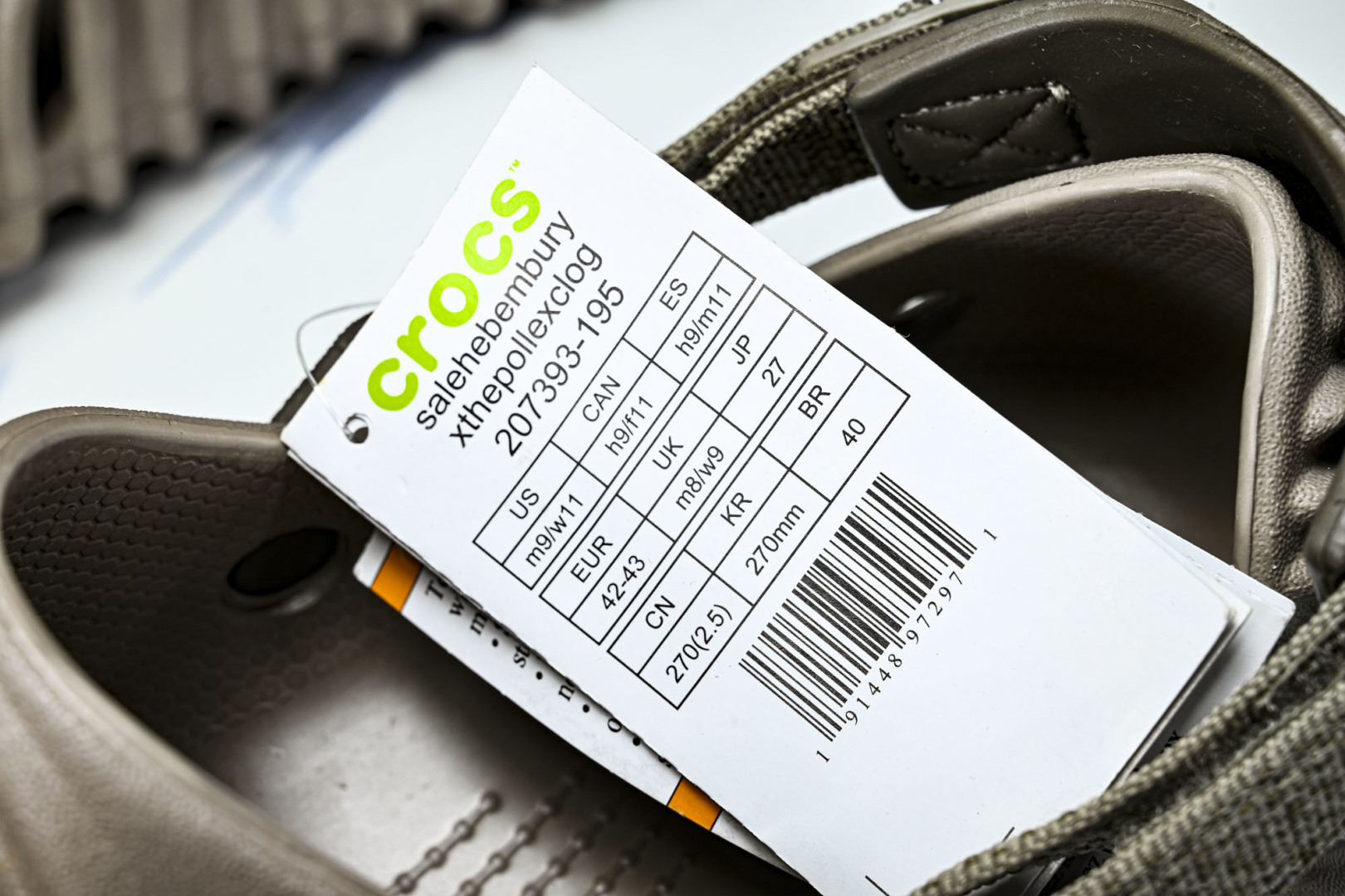Crocs 尺码:36-46纯原版出品-纯原礼盒版-卡洛驰 Salehe Bembury X crocs