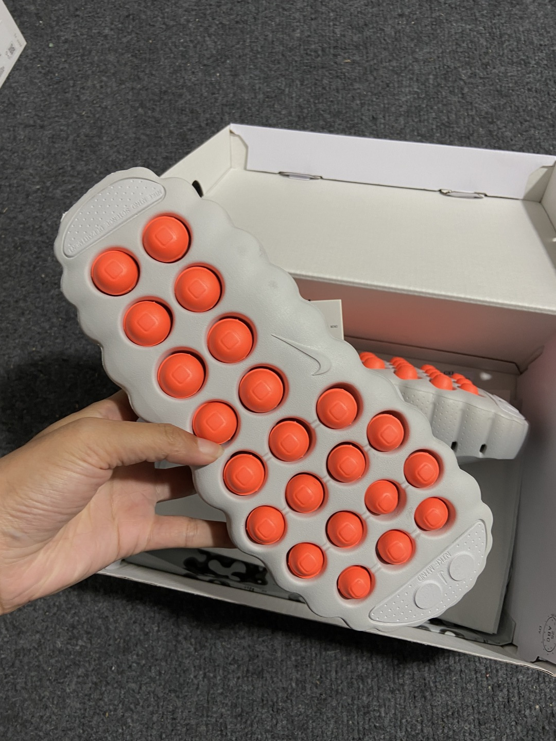 N 版 东南亚订单 Nike Mind 001 灰色货号：HQ4307-003尺码：36 36.5 37