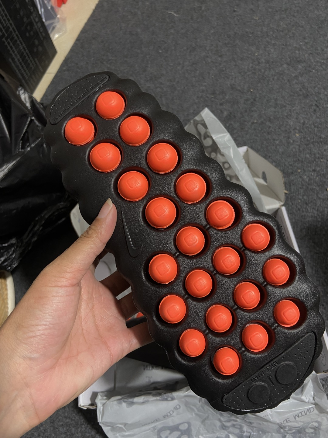 N版 东南亚订单 Nike Mind 002 黑色货号：HQ4307-001尺码：36 36.5 37 