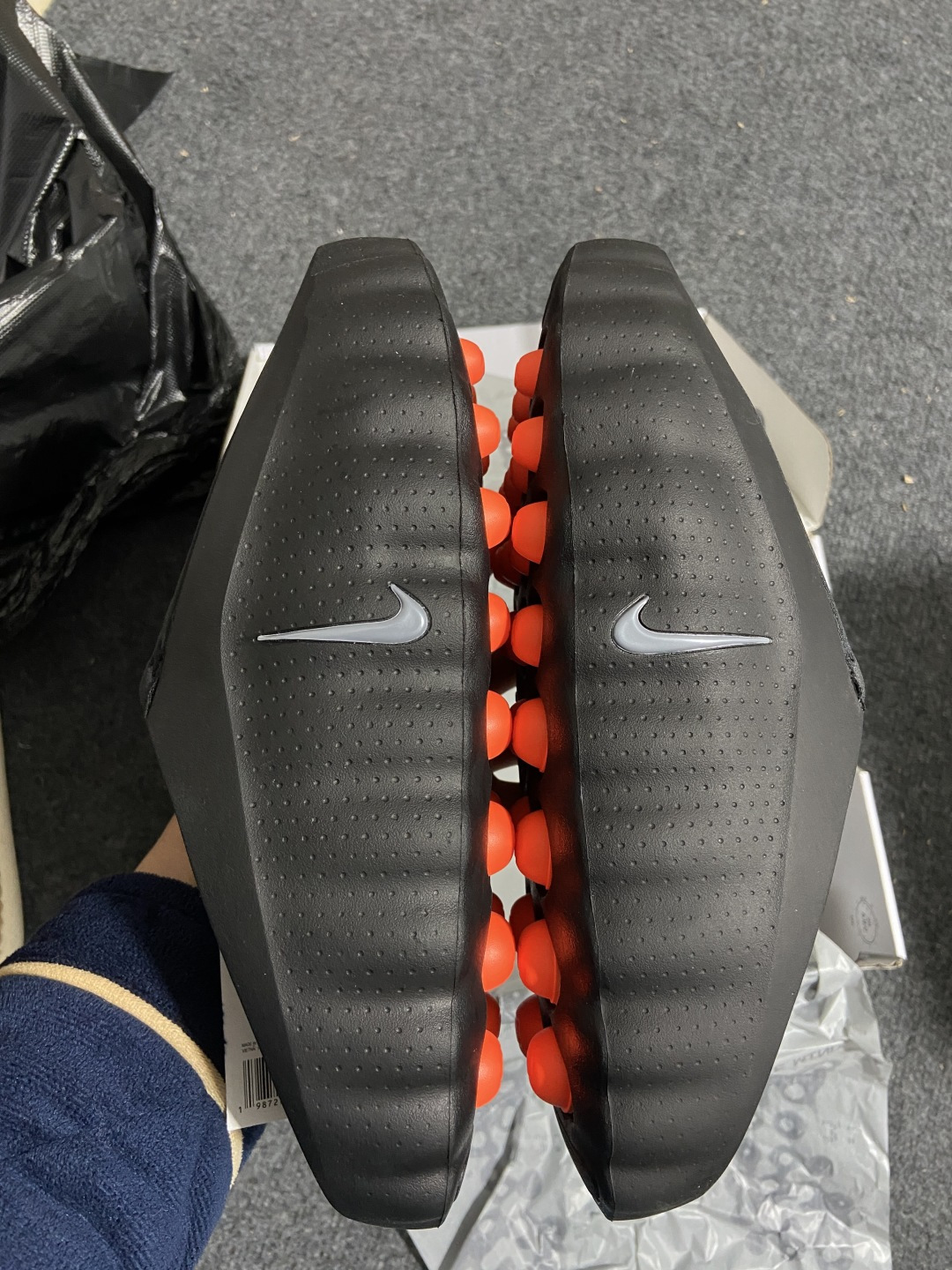 N版 东南亚订单 Nike Mind 002 黑色货号：HQ4307-001尺码：36 36.5 37 