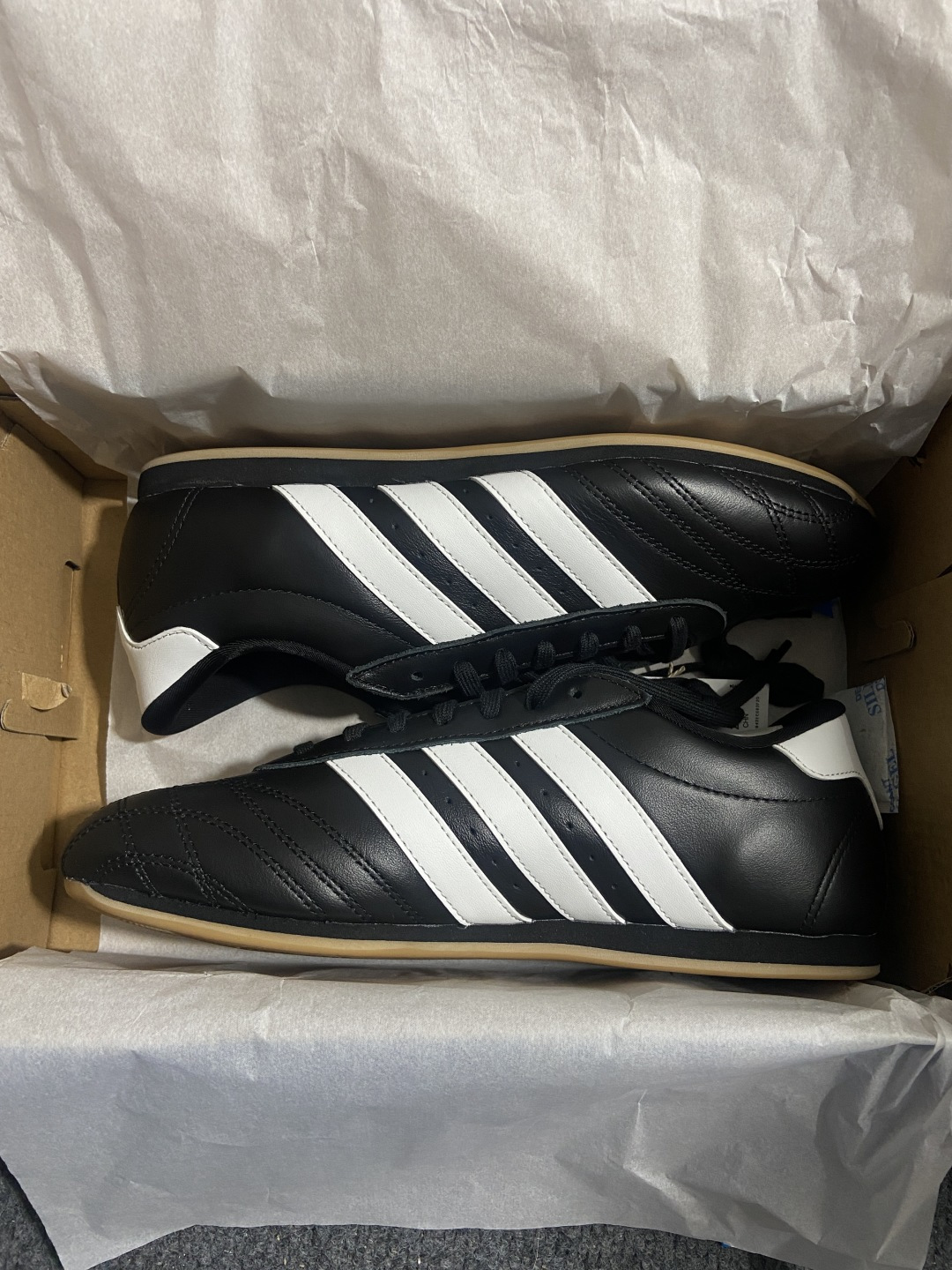 AD Originals TAEKWONDO 跆拳道薄底训练鞋 JS1193全网独家头层纳帕皮版本市售最