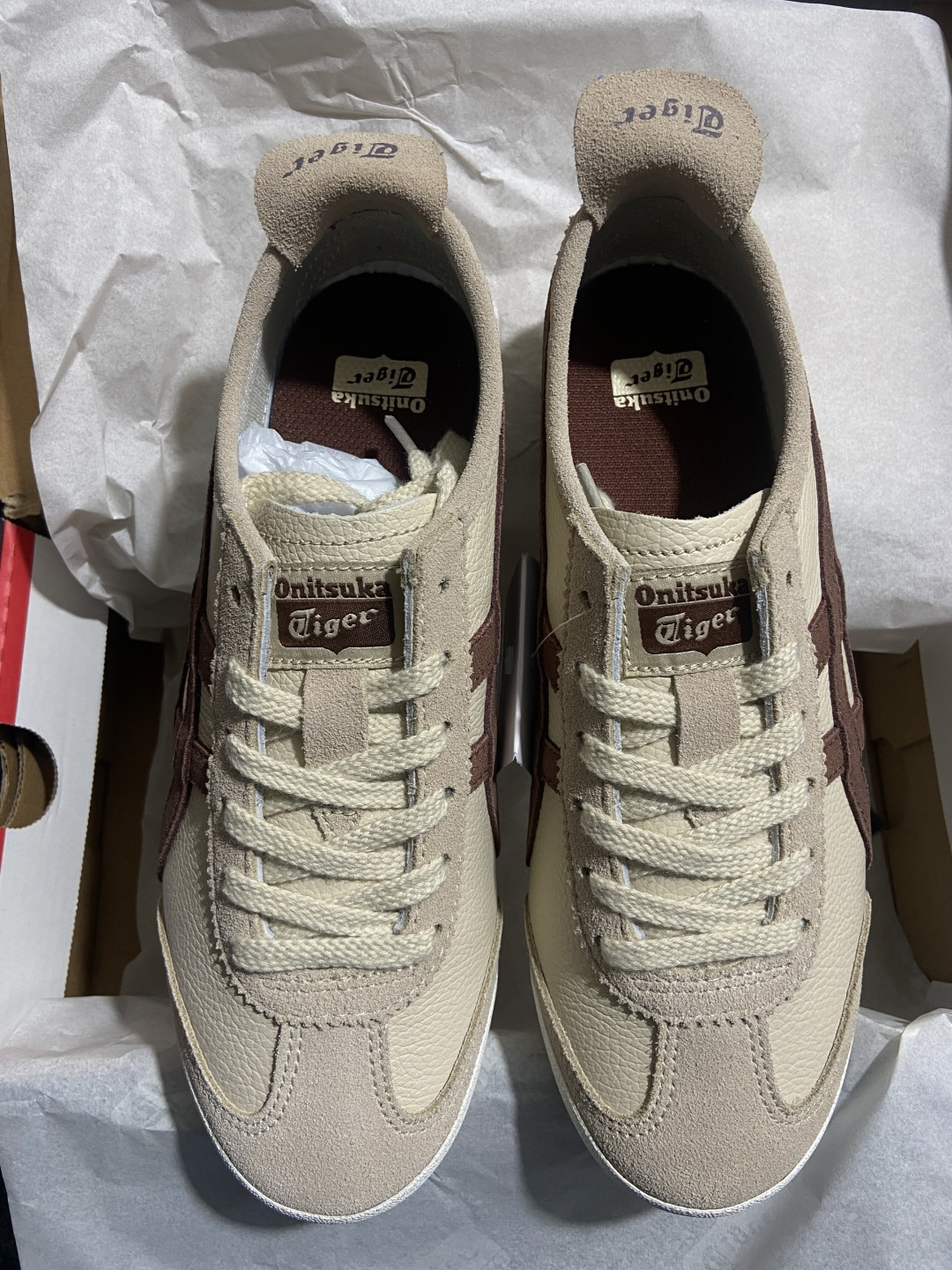 版型 用料 细节 清洁度 公司级别 可对比同价位 Onitsuka Tiger鬼塚虎 MEXICO 66