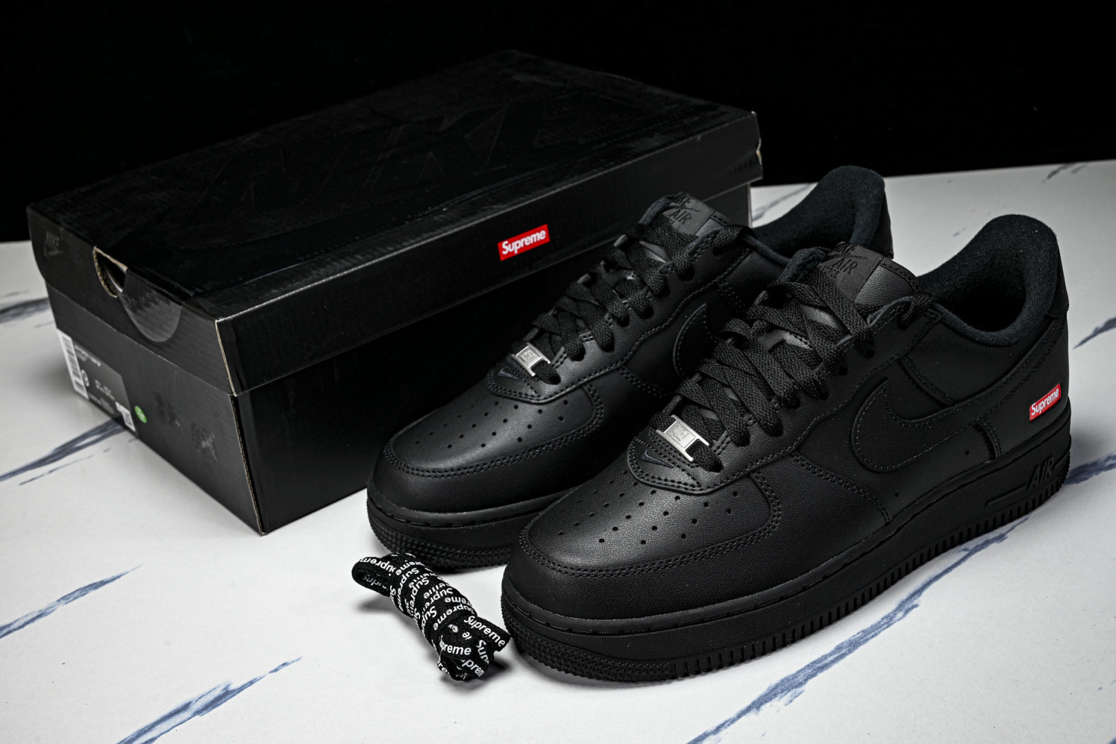 AF1空军 尺码:40-47.5纯原版出品-NK Air Force 1 Low Supreme Bla