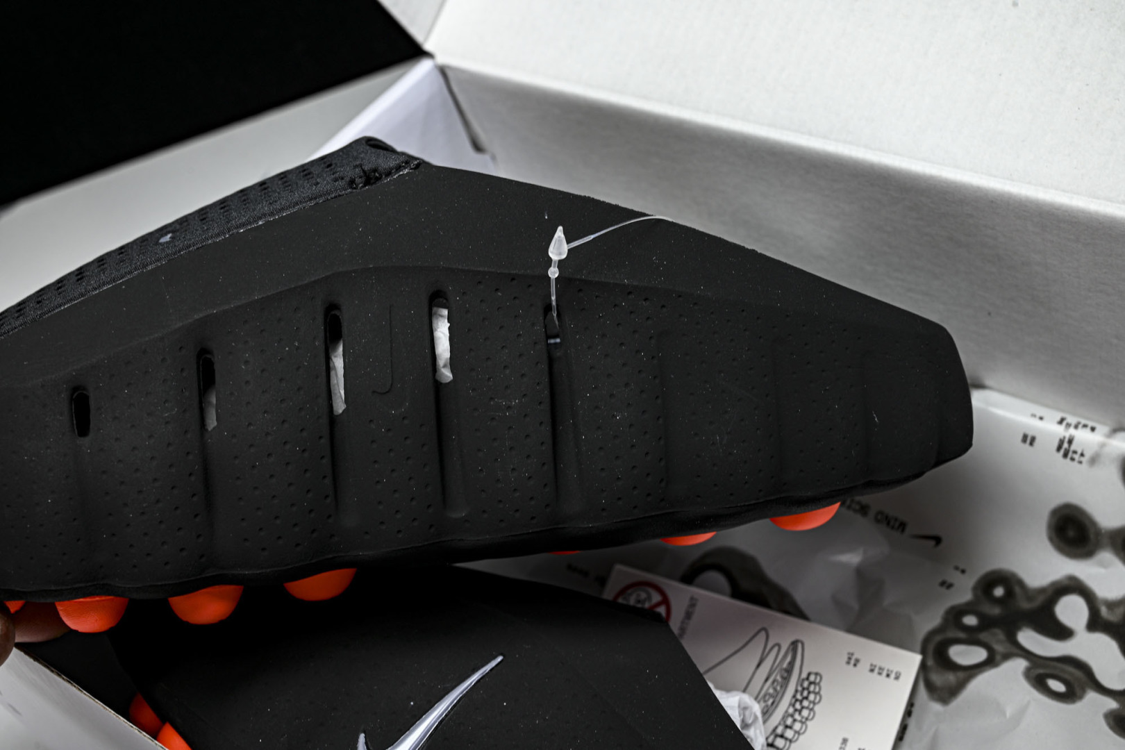按摩托 尺码:36-50.5纯原版出品-NK Mind 001 Slide Black Chrome 黑