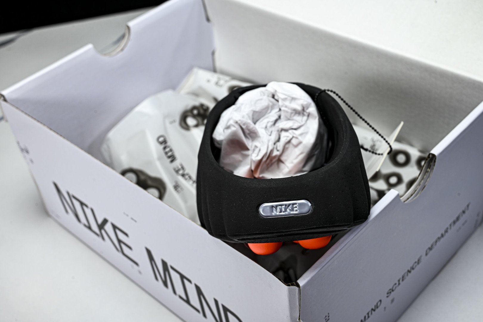 按摩托 尺码:36-50.5纯原版出品-NK Mind 001 Slide Black Chrome 黑