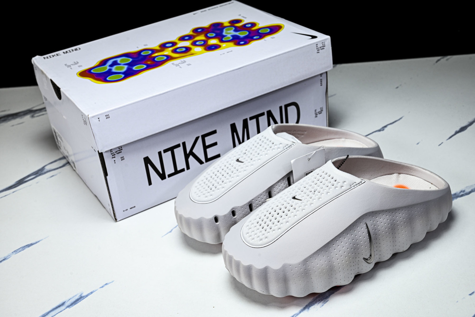 按摩托 尺码:36-50.5纯原版出品-NK Mind 001 Slide Light Smoke Gr