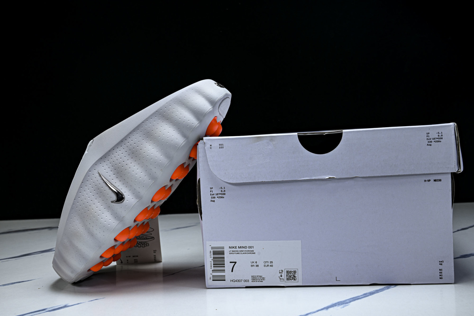 按摩托 尺码:36-50.5纯原版出品-NK Mind 001 Slide Light Smoke Gr