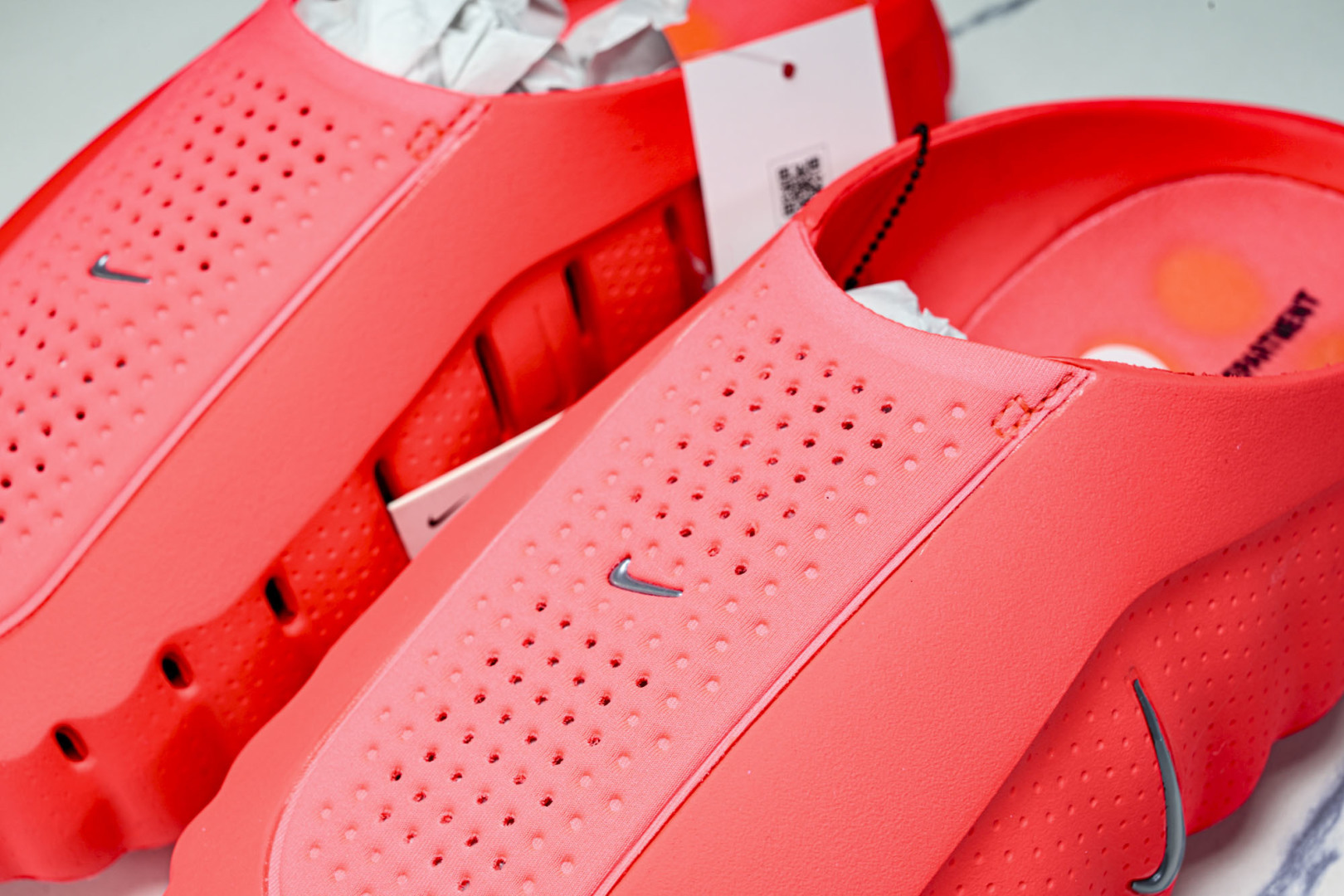 按摩托 尺码:36-50.5纯原版出品-NK Mind 001 Slide Solar Red 红色 H