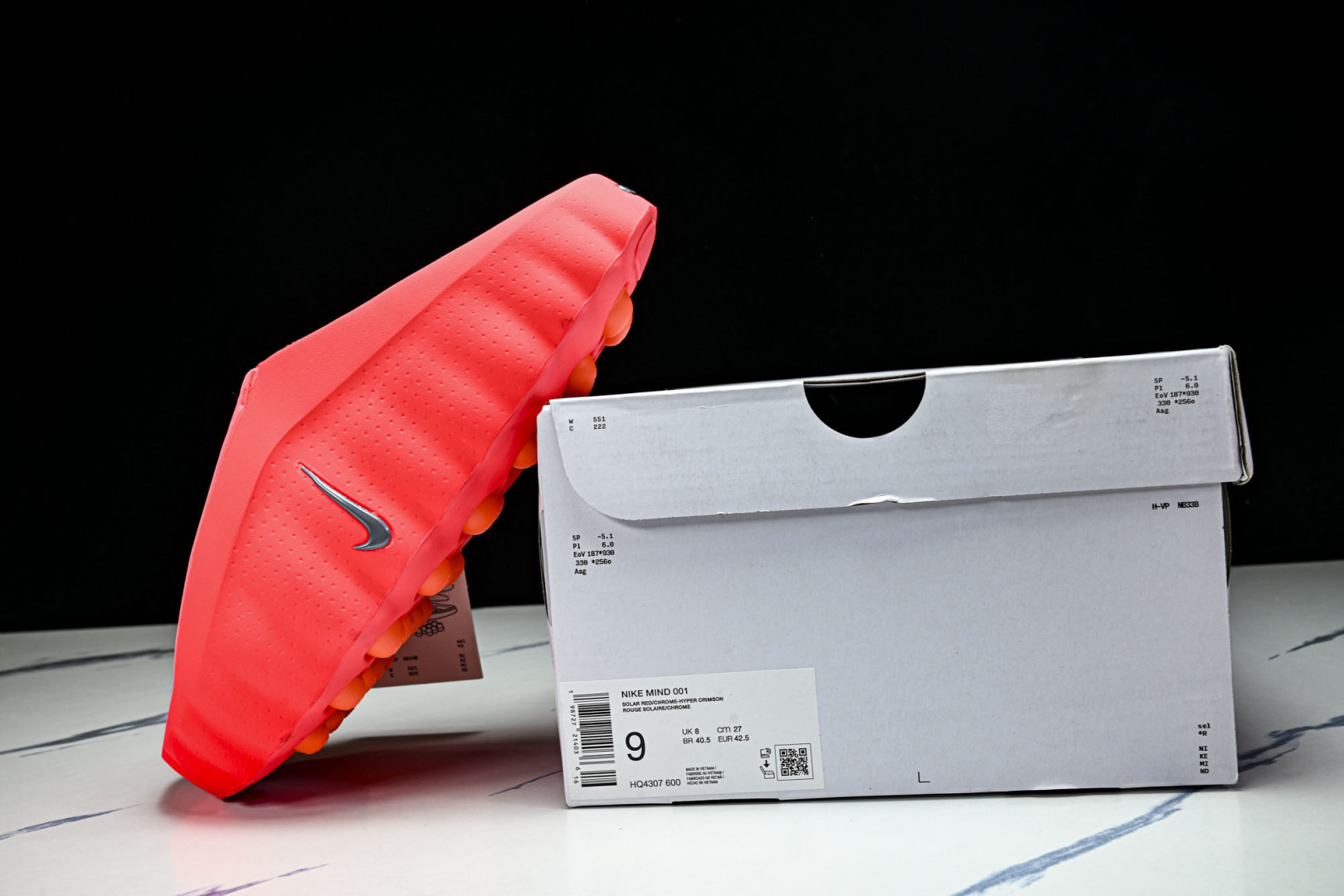 按摩托 尺码:36-50.5纯原版出品-NK Mind 001 Slide Solar Red 红色 H
