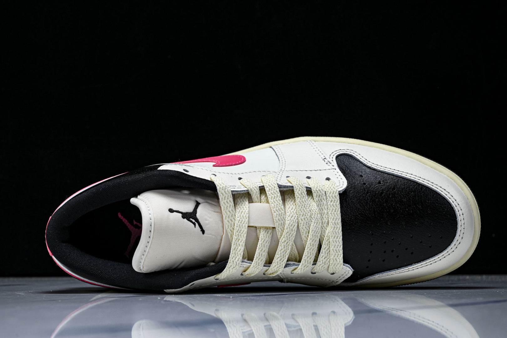 AJ1Low尺码:35.5-46纯原版出品-Air Jordan 1 Low AJ1 乔1米白黑红 低帮