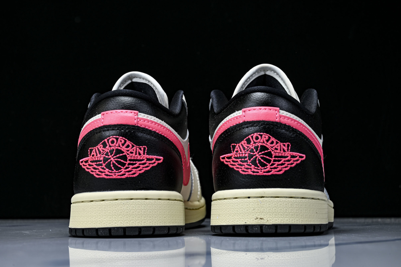 AJ1Low尺码:35.5-46纯原版出品-Air Jordan 1 Low AJ1 乔1米白黑红 低帮