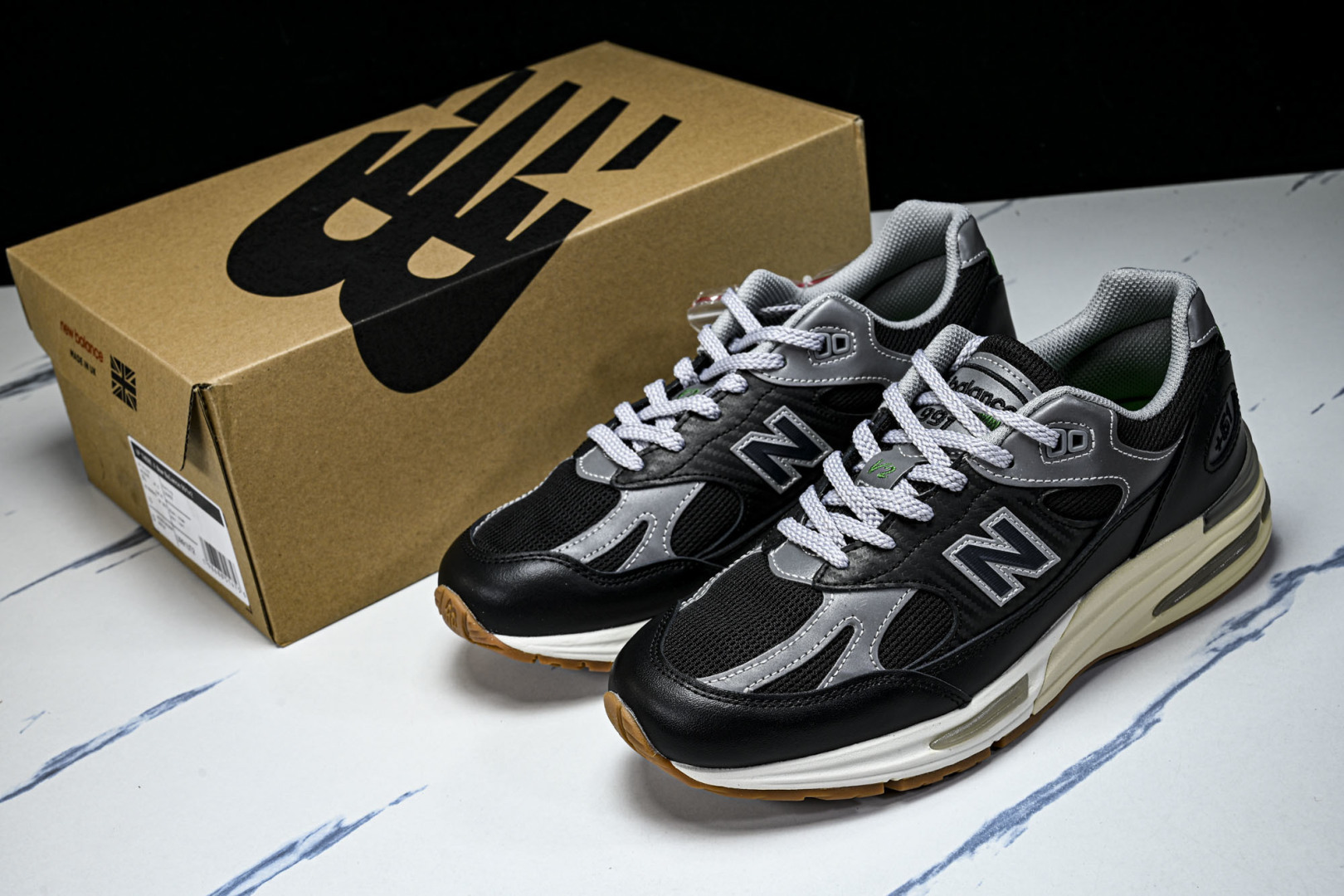 NB991 尺码:36-46.5纯原版出品-UP THERE x New Balance 三方联名低帮跑