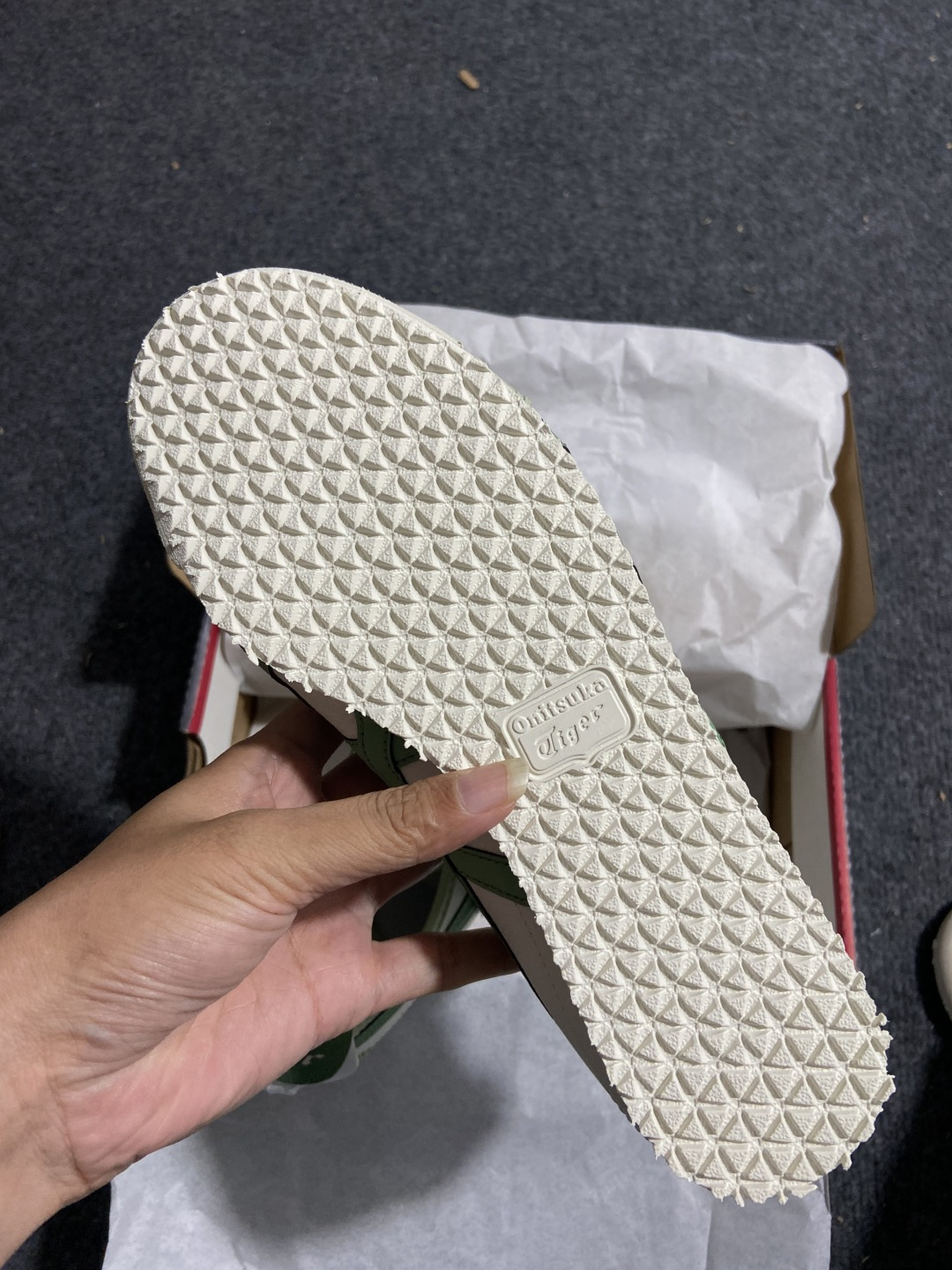【平台版】Onitsuka Tiger Mexico 66 亚瑟士鬼冢虎复古经典板鞋 青苹果1183A2