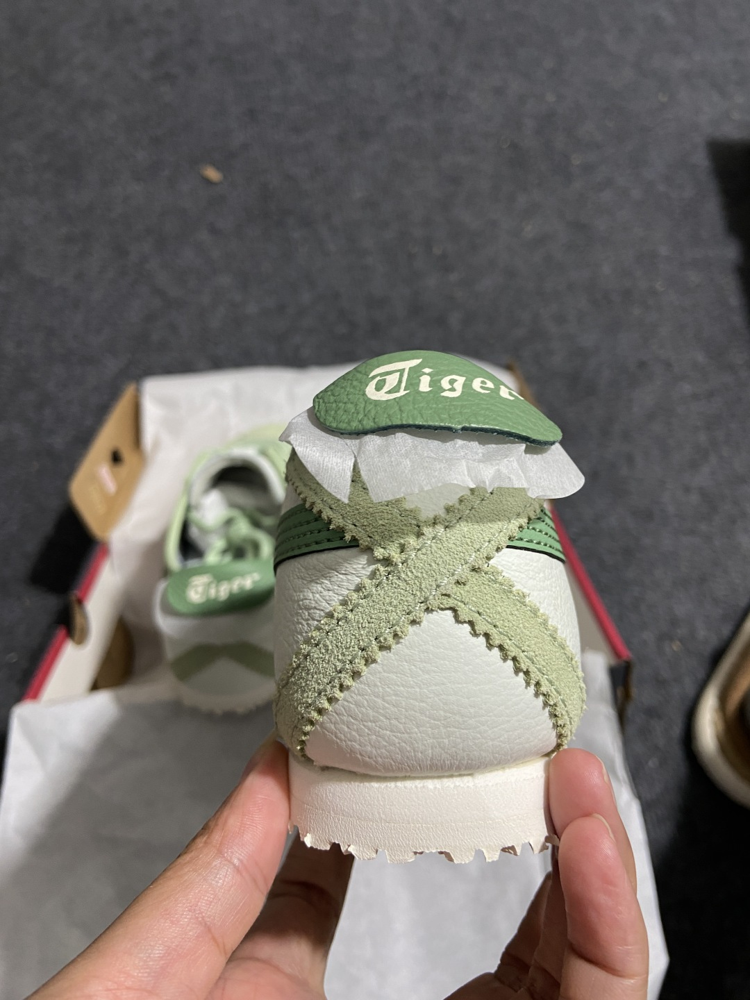 【平台版】Onitsuka Tiger Mexico 66 亚瑟士鬼冢虎复古经典板鞋 青苹果1183A2