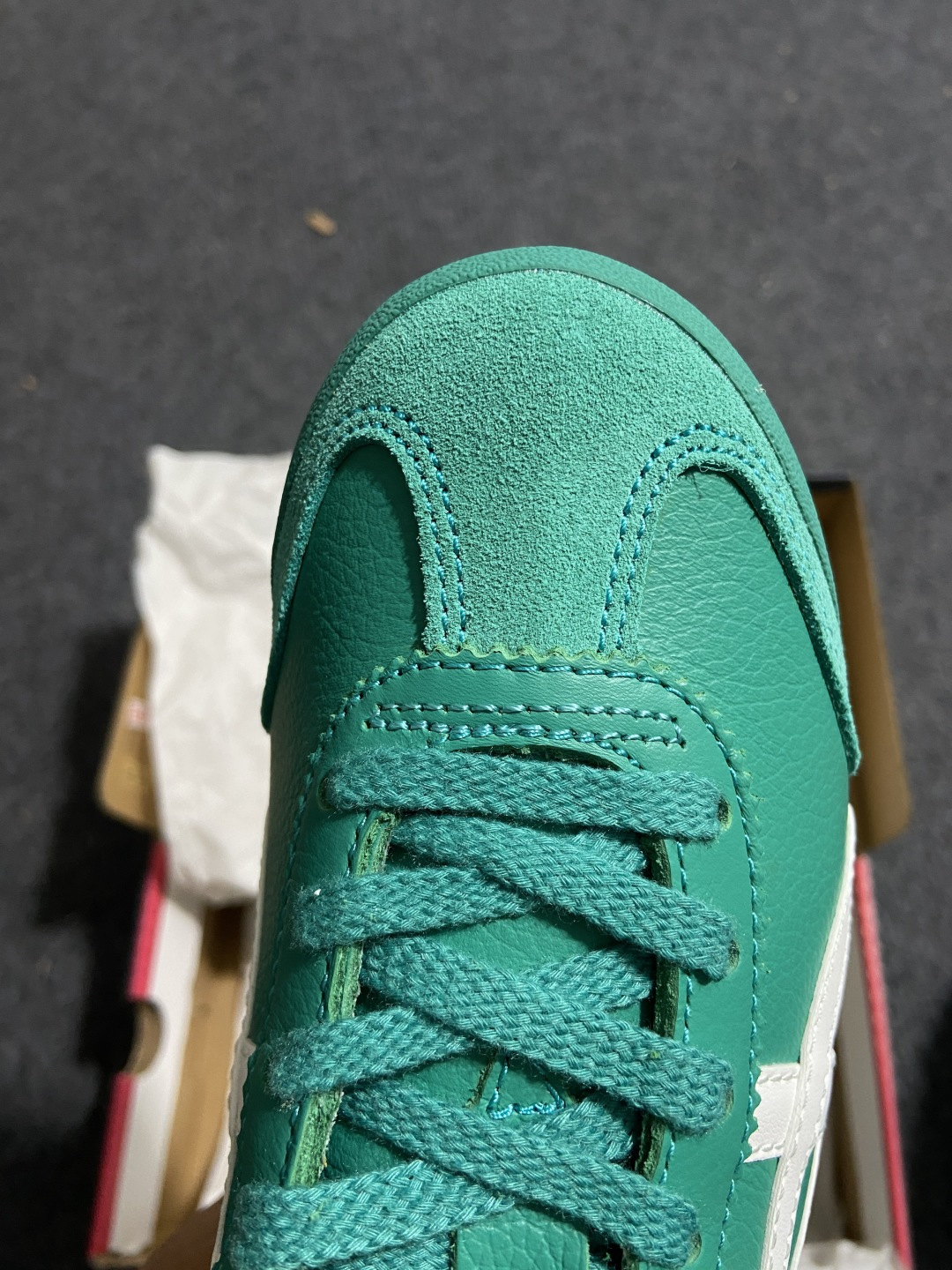 【平台版】Onitsuka Tiger Mexico 66 亚瑟士鬼冢虎复古经典板鞋 绿白1183B77
