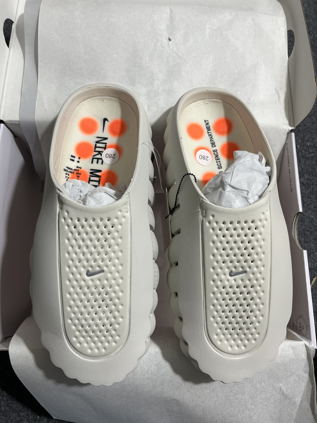 Mind 尺码:36-47.5纯原版出品-Nike Mind 001 赛前训练拖鞋 包头运动拖鞋 男女同