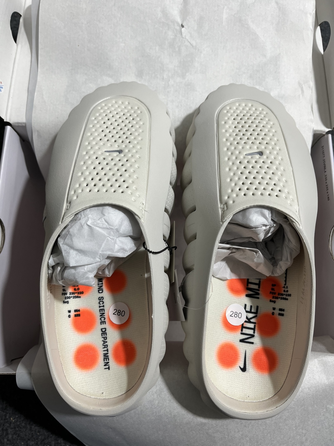 Mind 尺码:36-47.5纯原版出品-Nike Mind 001 赛前训练拖鞋 包头运动拖鞋 男女同