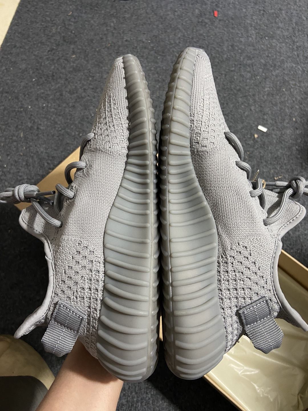 Yeezy烟灰 鞋码36-48 纯原版出品-Yeezy350 V2 烟灰色 IF3219 YZ014