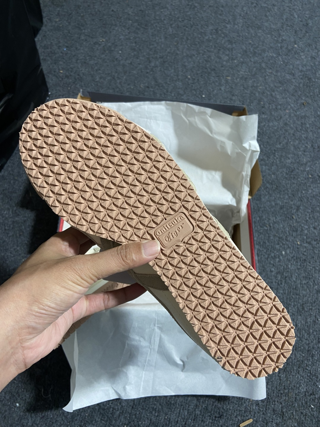 【平台版】Onitsuka Tiger Mexico 66 亚瑟士鬼冢虎复古经典板鞋米色 1183C07