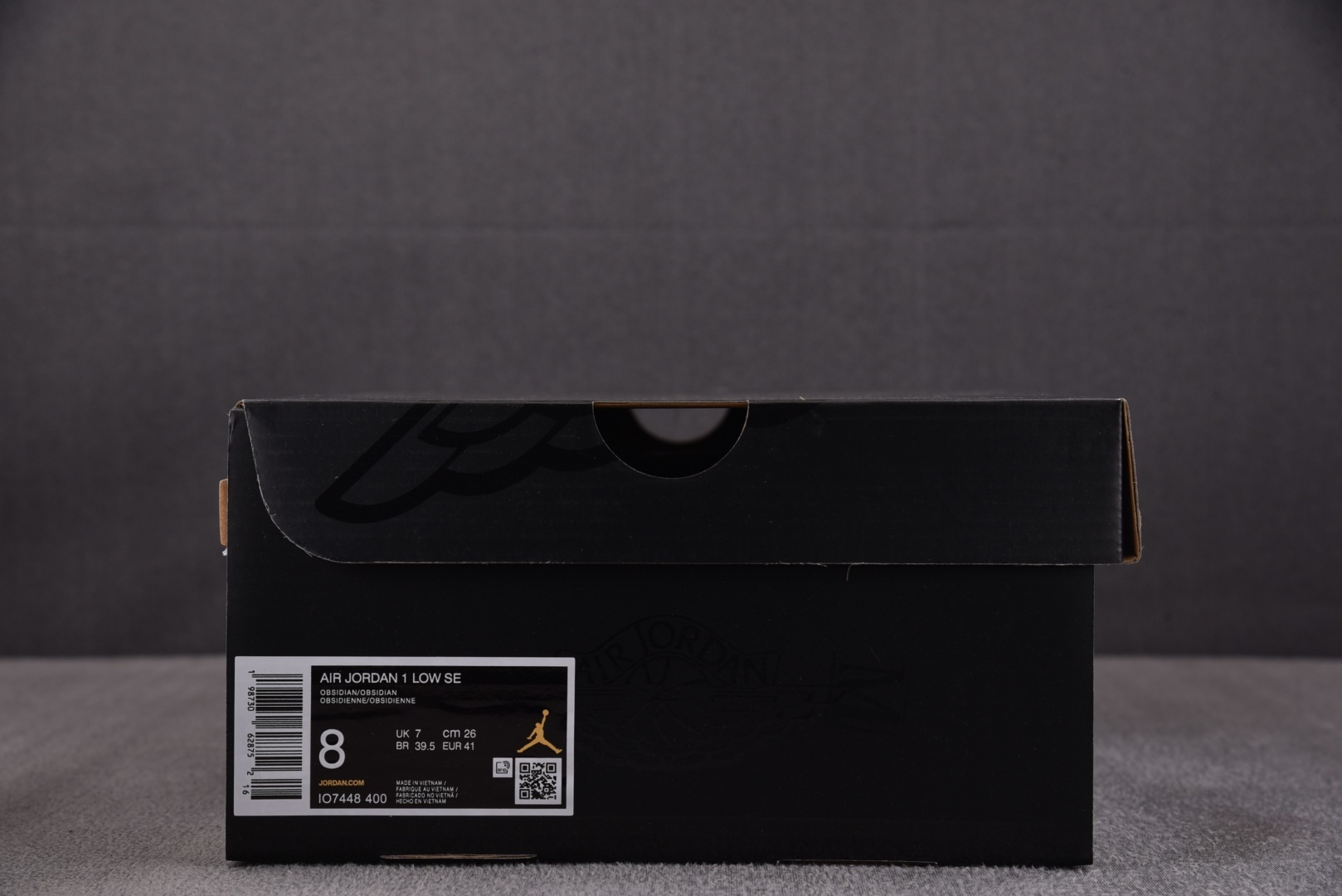 AJlow 尺码:35.5-46纯原版出品-Air Jordan 1 Low SE Obsidian 黑