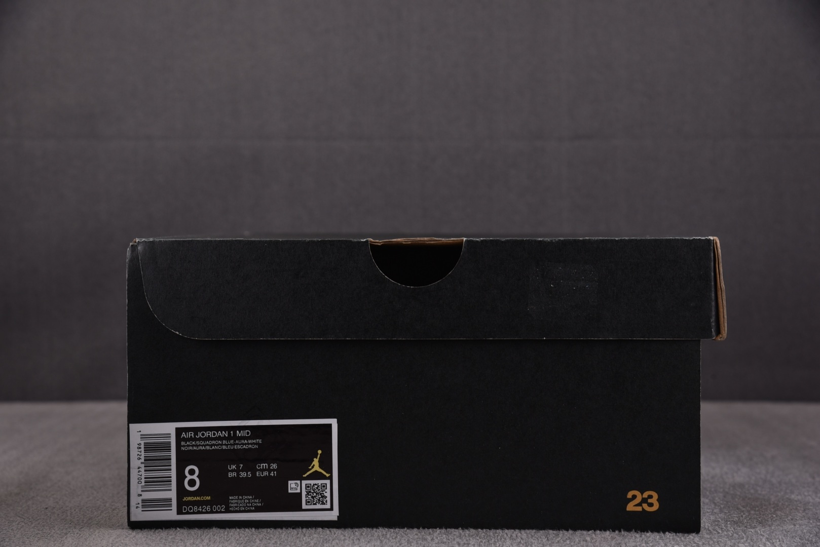 AJlow 尺码:40-46纯原版出品-Air Jordan 1 Mid Squadron Blue 特