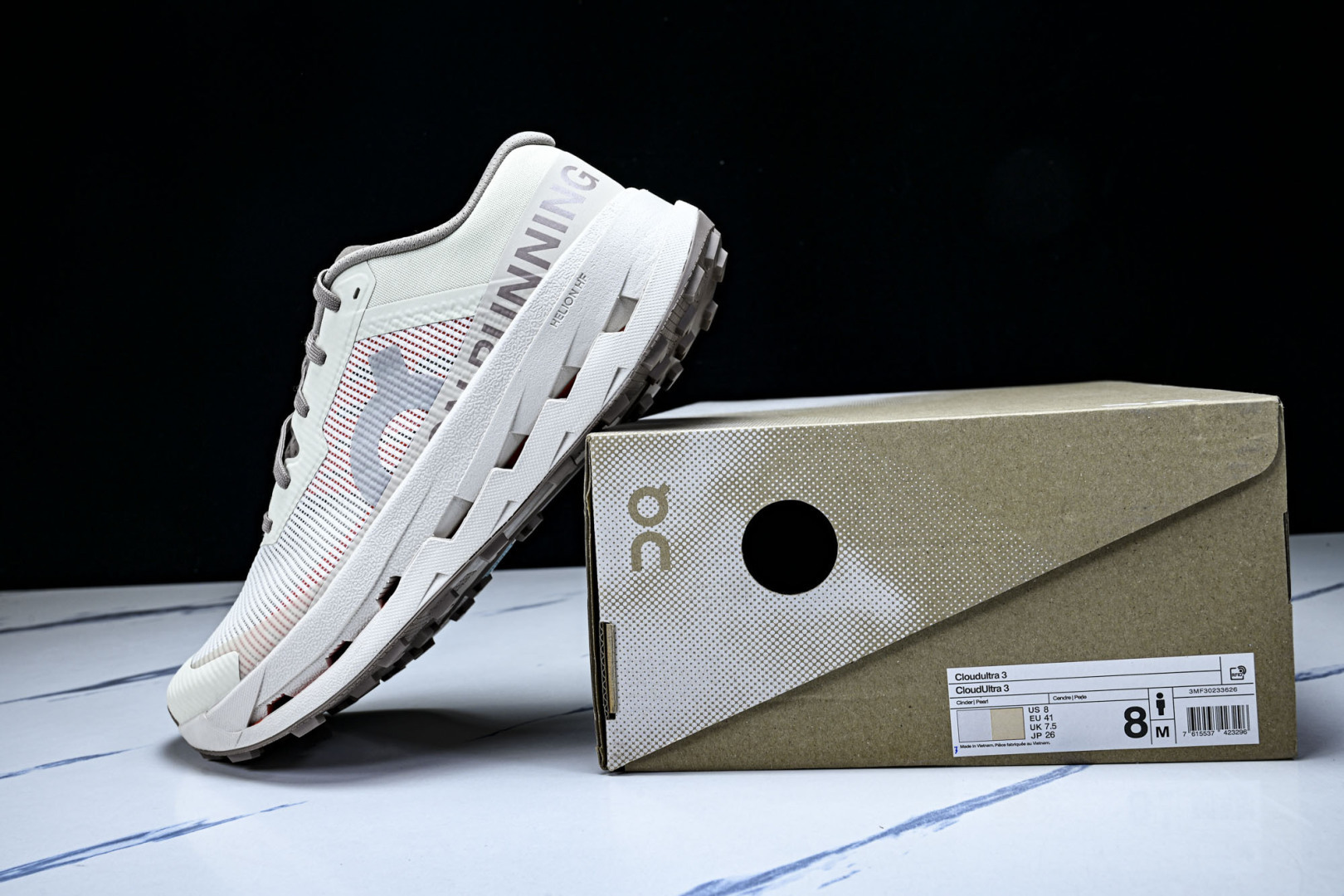 On昂跑 尺码:36-45纯原版出品-纯原ON昂跑 CLOUD ULTRA 3 男女士越野跑鞋缓震支撑能