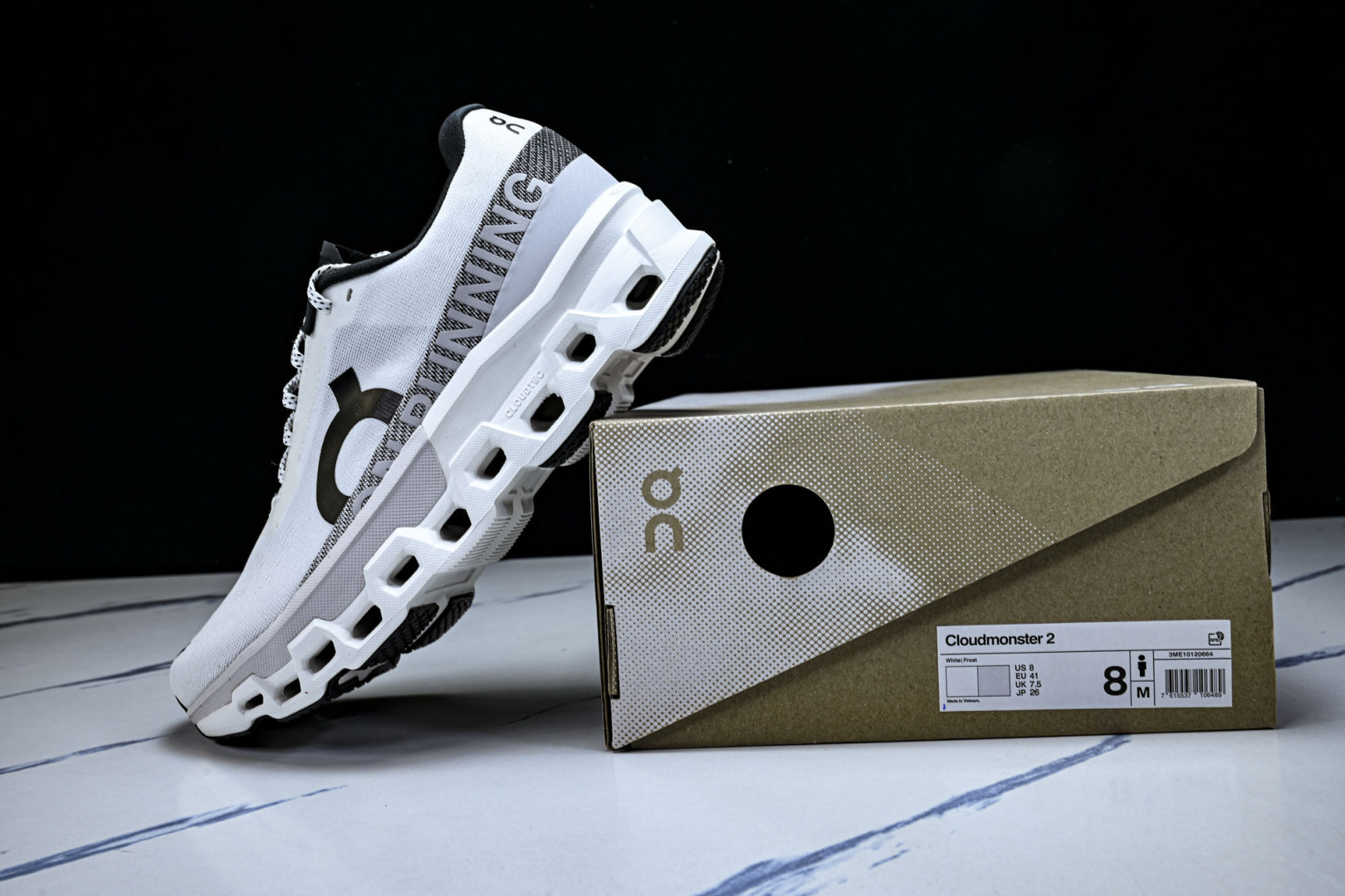 On昂跑 尺码:36-45纯原版出品-纯原ON昂跑 Cloudmonster 2 怪兽二代轻量缓震透气男