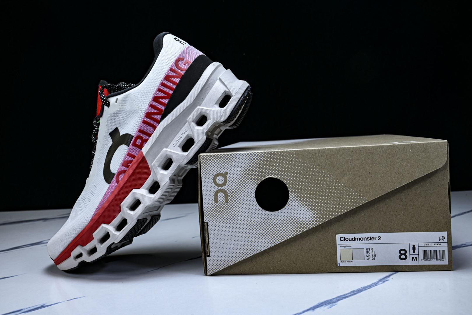 On昂跑 尺码:36-45纯原版出品-纯原ON昂跑 Cloudmonster 2 怪兽二代轻量缓震透气男