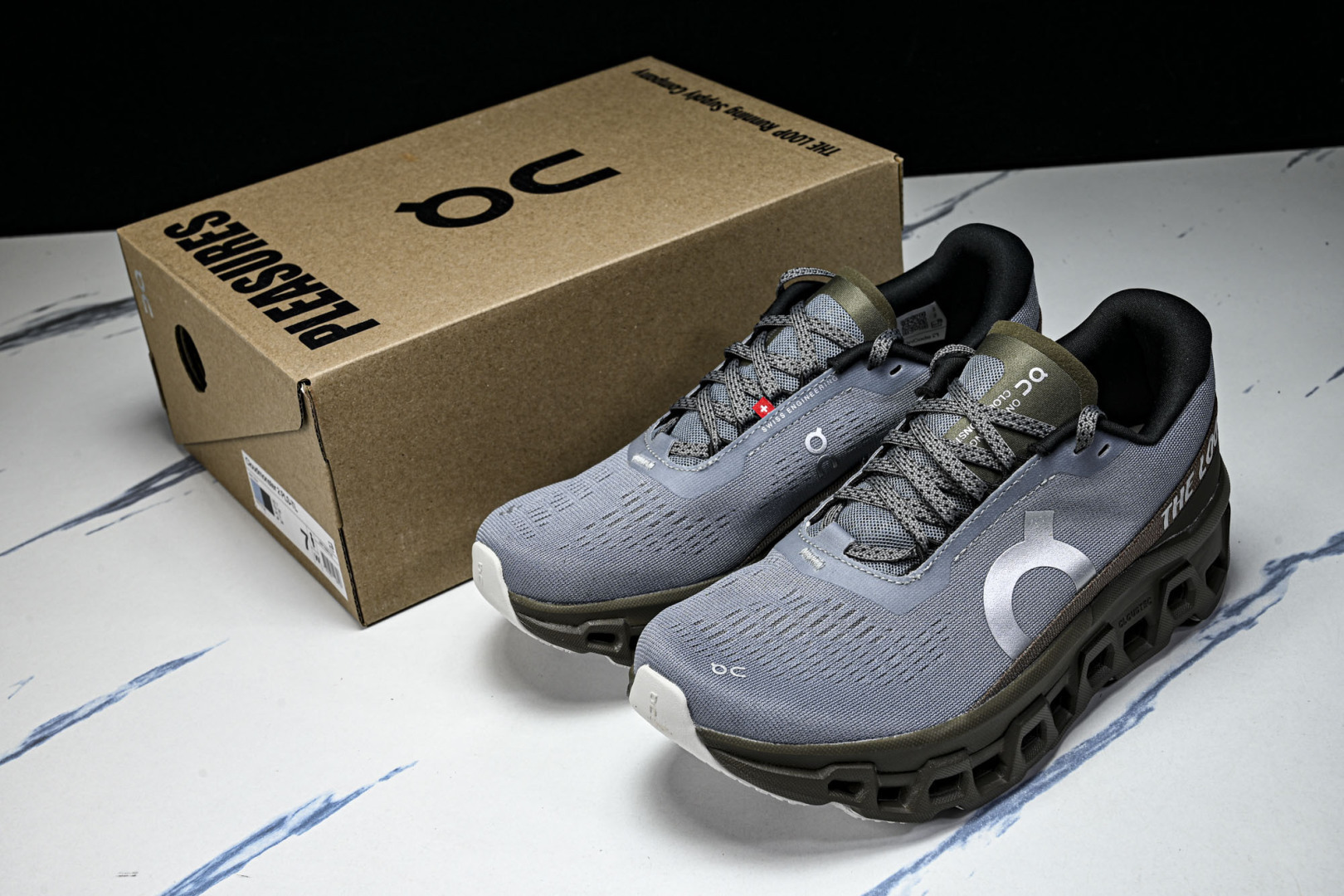 On昂跑 尺码:36-45纯原版出品-纯原ON昂跑 Cloudmonster 2 怪兽二代轻量缓震透气男