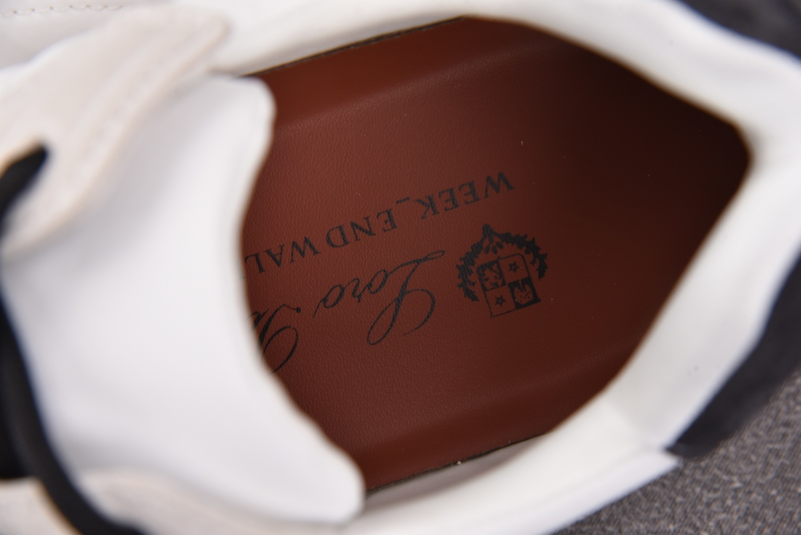 纯原出品-Loro Piana Week-End Walk LP 老钱风 休闲系列 FAM1719 白色