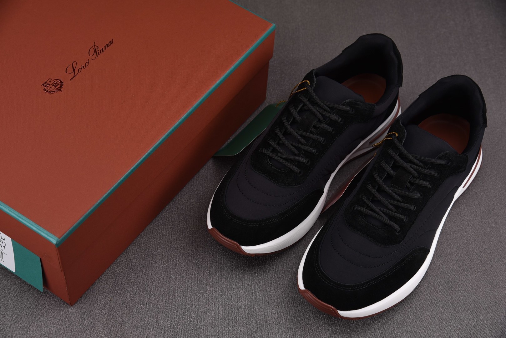 纯原出品-Loro Piana Week-End Walk LP 老钱风 休闲系列 FAM1719 黑色